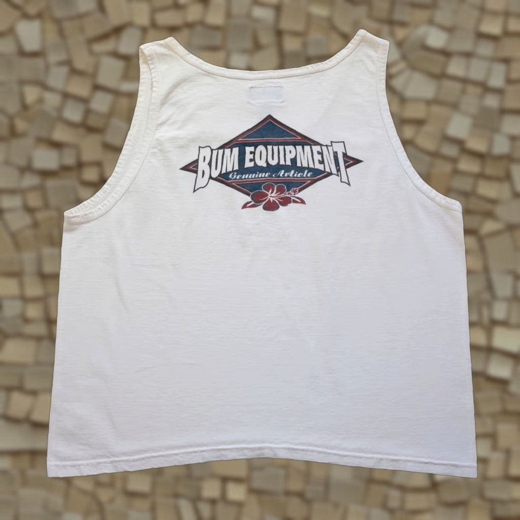 Vintage VINTAGE B.U.M. EQUIPMENTS SURF OUTDOOR VTG 90s RETRO GRAPHIC TANK TOP T SHIRT XL SIZE WHITE MEN T-SHIRT Size US XL / EU 56 / 4 - 1 Thumbnail