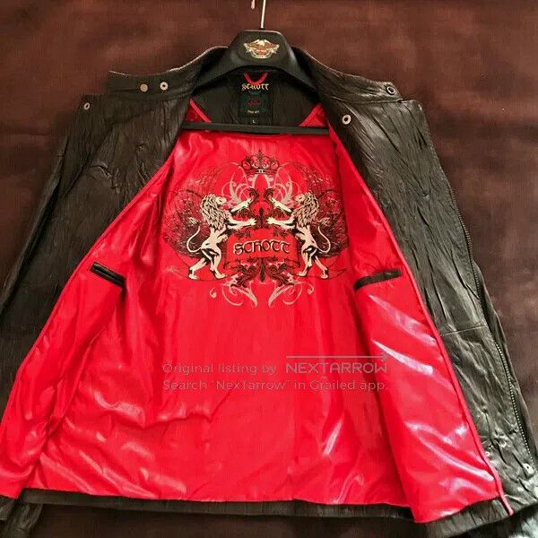 Schott Schott Genuine leather coat Size US L / EU 52-54 / 3 - 3 Thumbnail