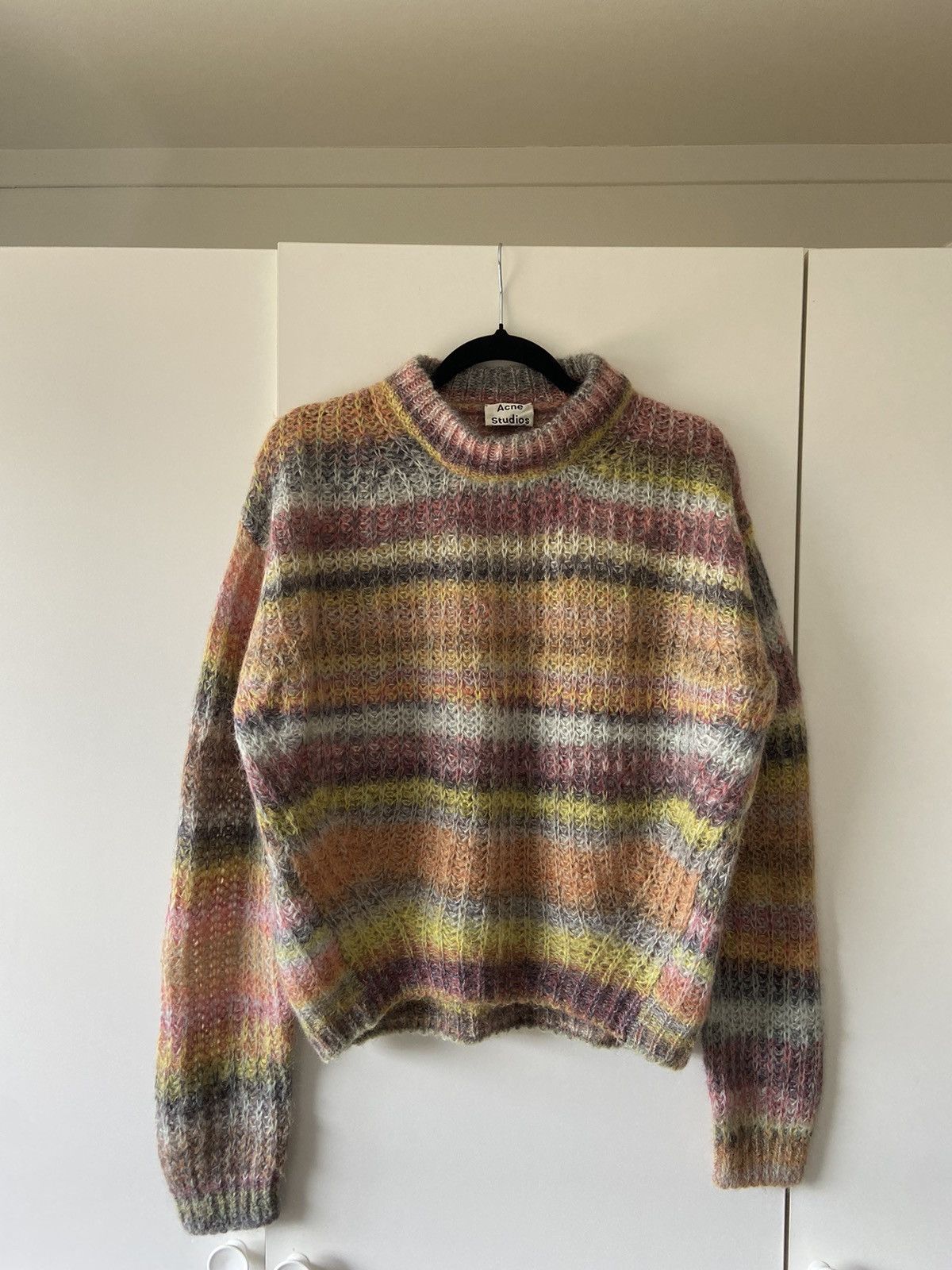 Acne Studios HOLY GRAIL Acne Studios Rainbow Knit Mohair