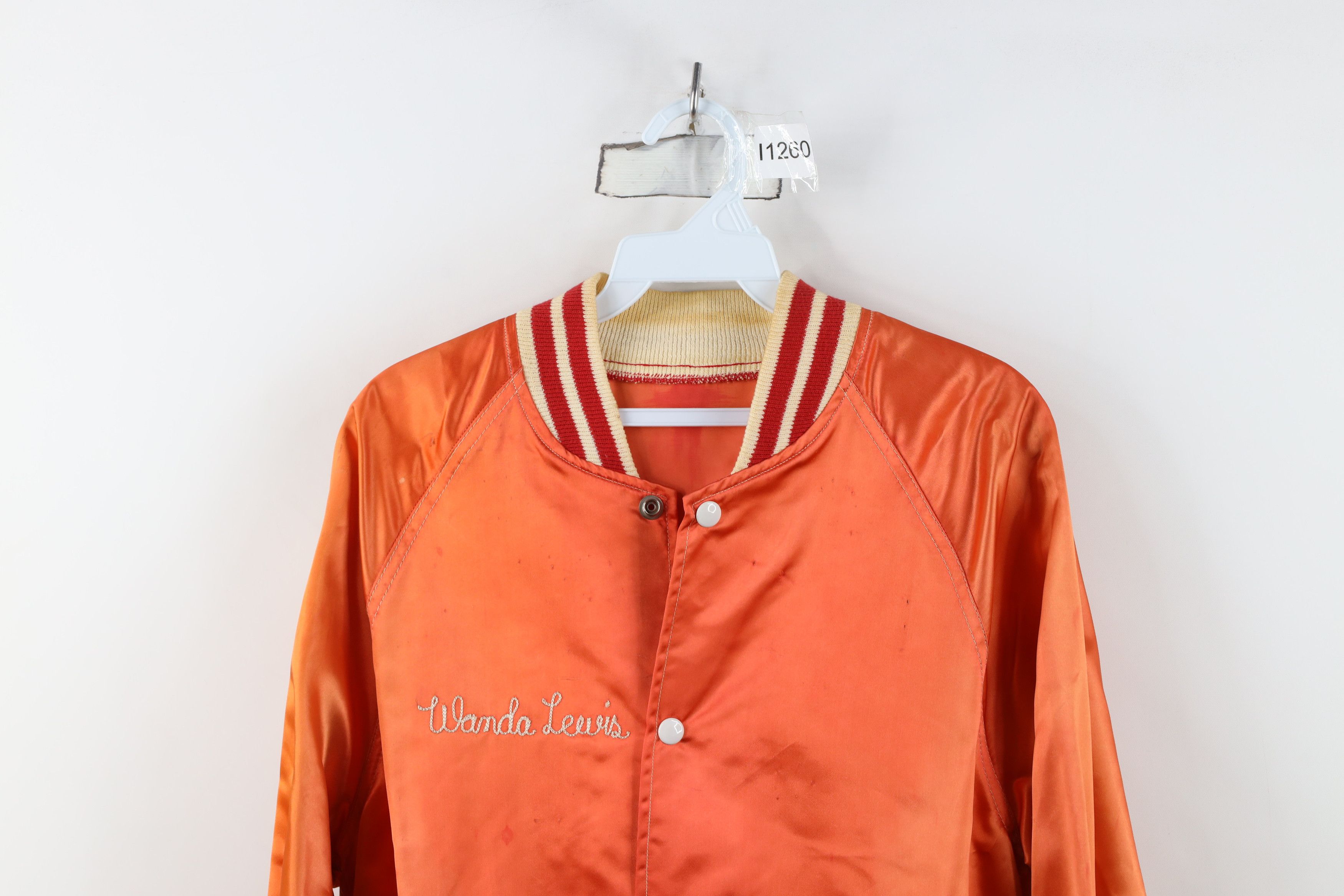 Vintage Vintage 70s Conway Twitty Fan Club Satin Bomber Jacket USA Size S / US 4 / IT 40 - 2 Thumbnail