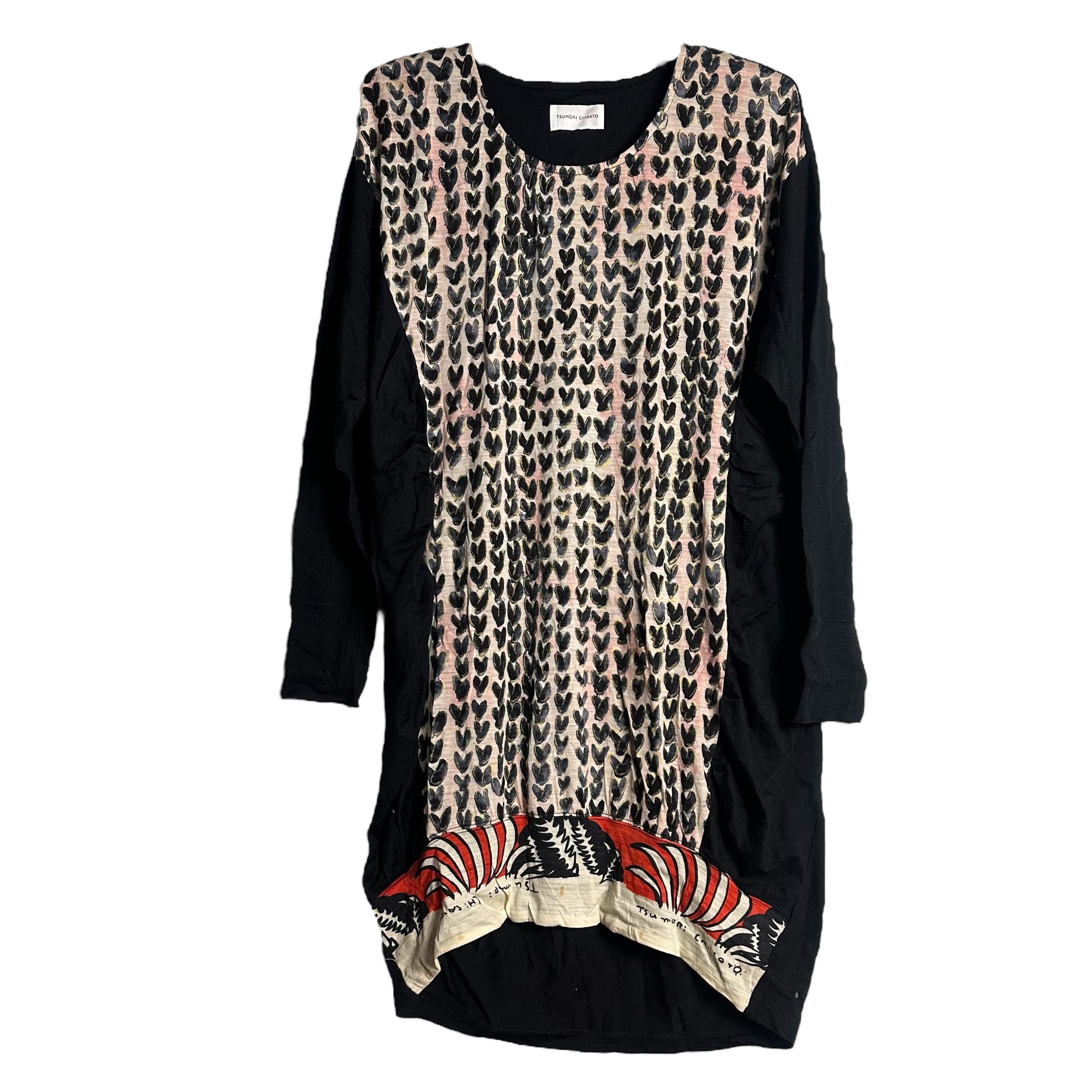 Tsumori Chisato 🔥RARE🔥Vintage Tsumori Chisato IS Miyake L/Sleeve T-Shirt Size XS / US 0-2 / IT 36-38 - 1 Thumbnail