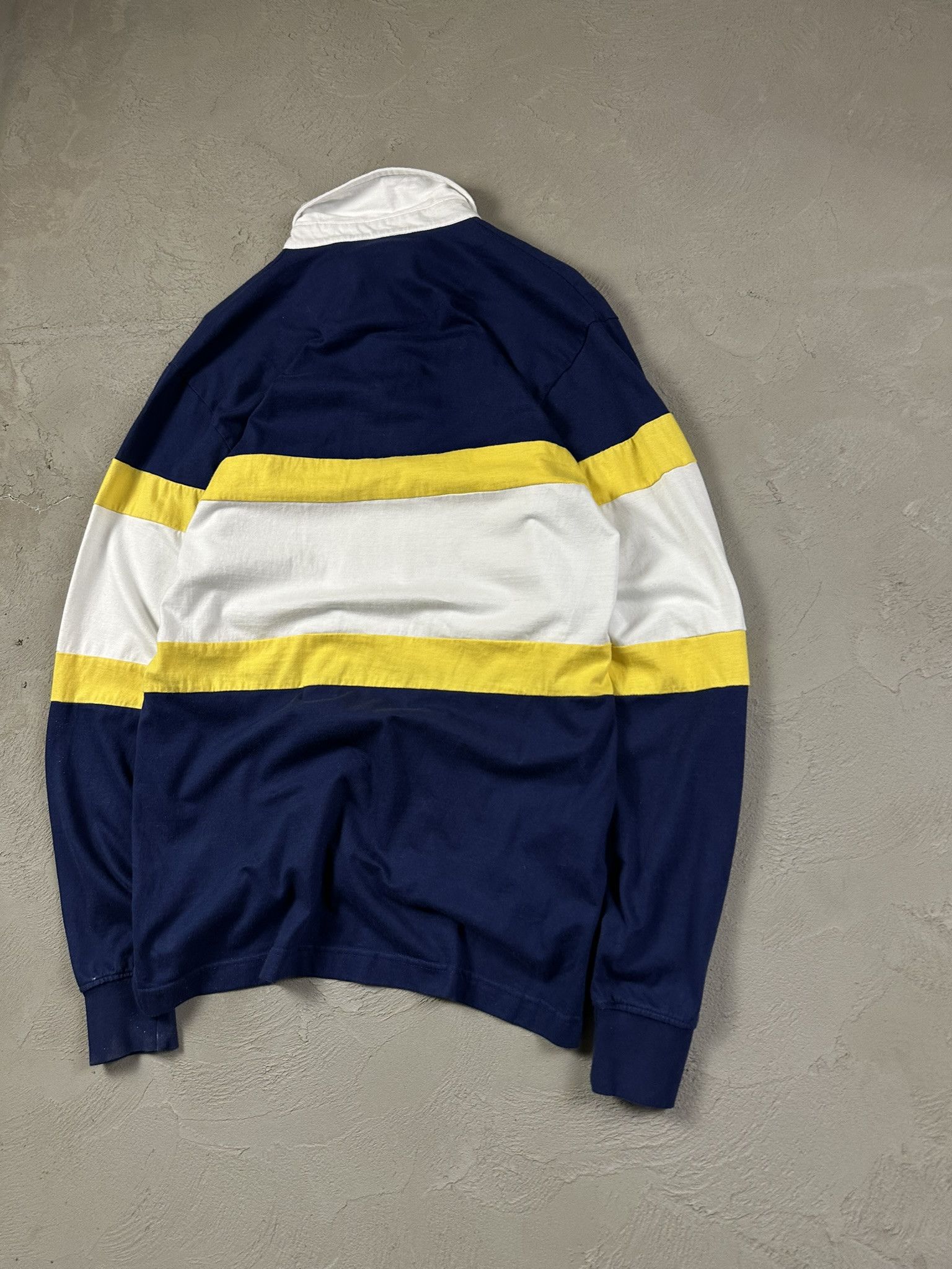 Mitchell & Ness Vintage Y2k Mitchell & Ness Michigan Wolverines Rugby Polo Size US S / EU 44-46 / 1 - 11 Thumbnail