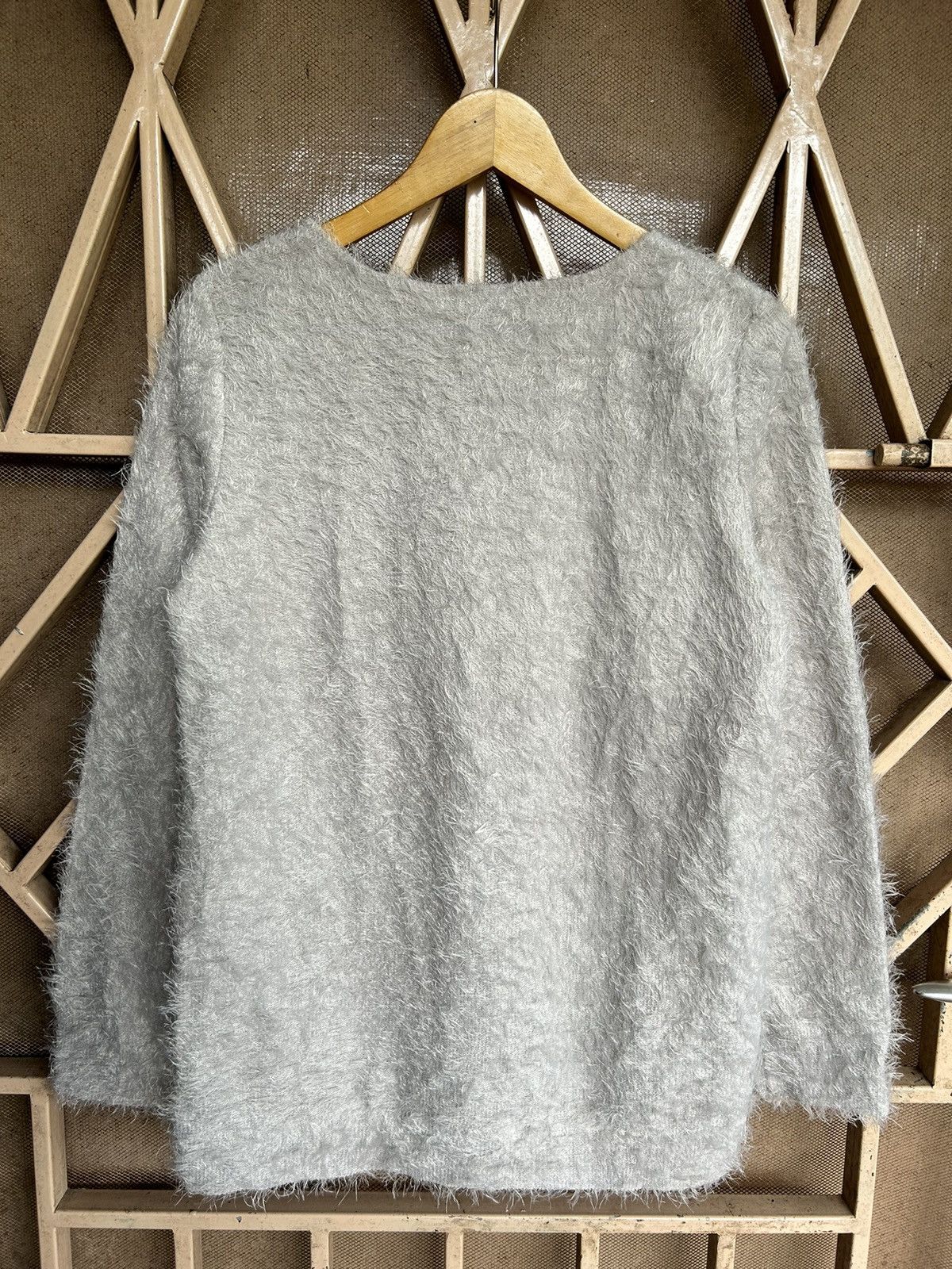 Beauty Beast × Japanese Brand 💸BINDINGOFFER💸 Glacier Knit Fuzy Mohair Isseymiyake style Size US M / EU 48-50 / 2 - 6 Thumbnail