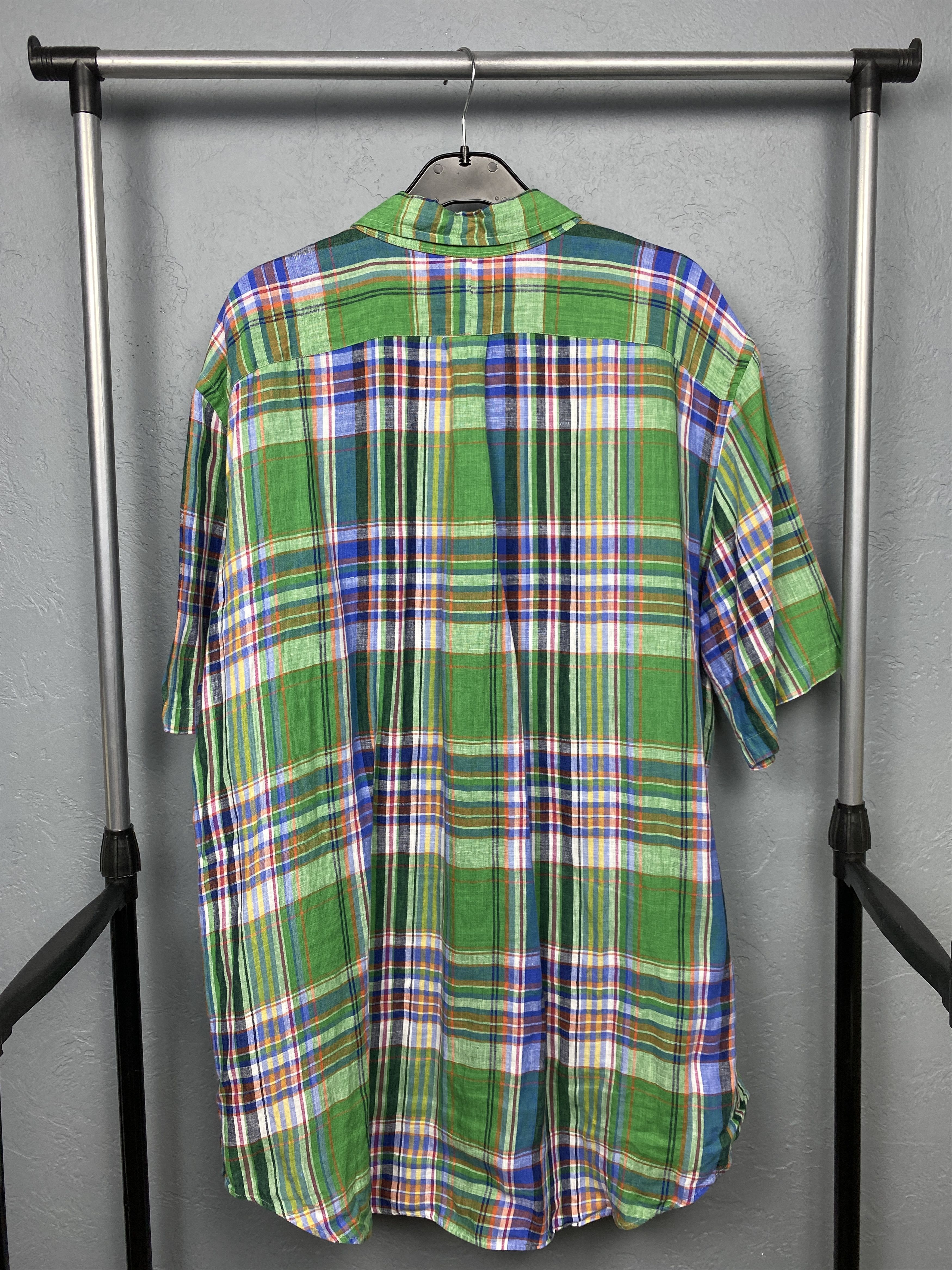 Polo Ralph Lauren Polo Ralph Lauren Mens LINEN Short Sleeve Shirt Size XL Tall Size US XL / EU 56 / 4 - 7 Thumbnail