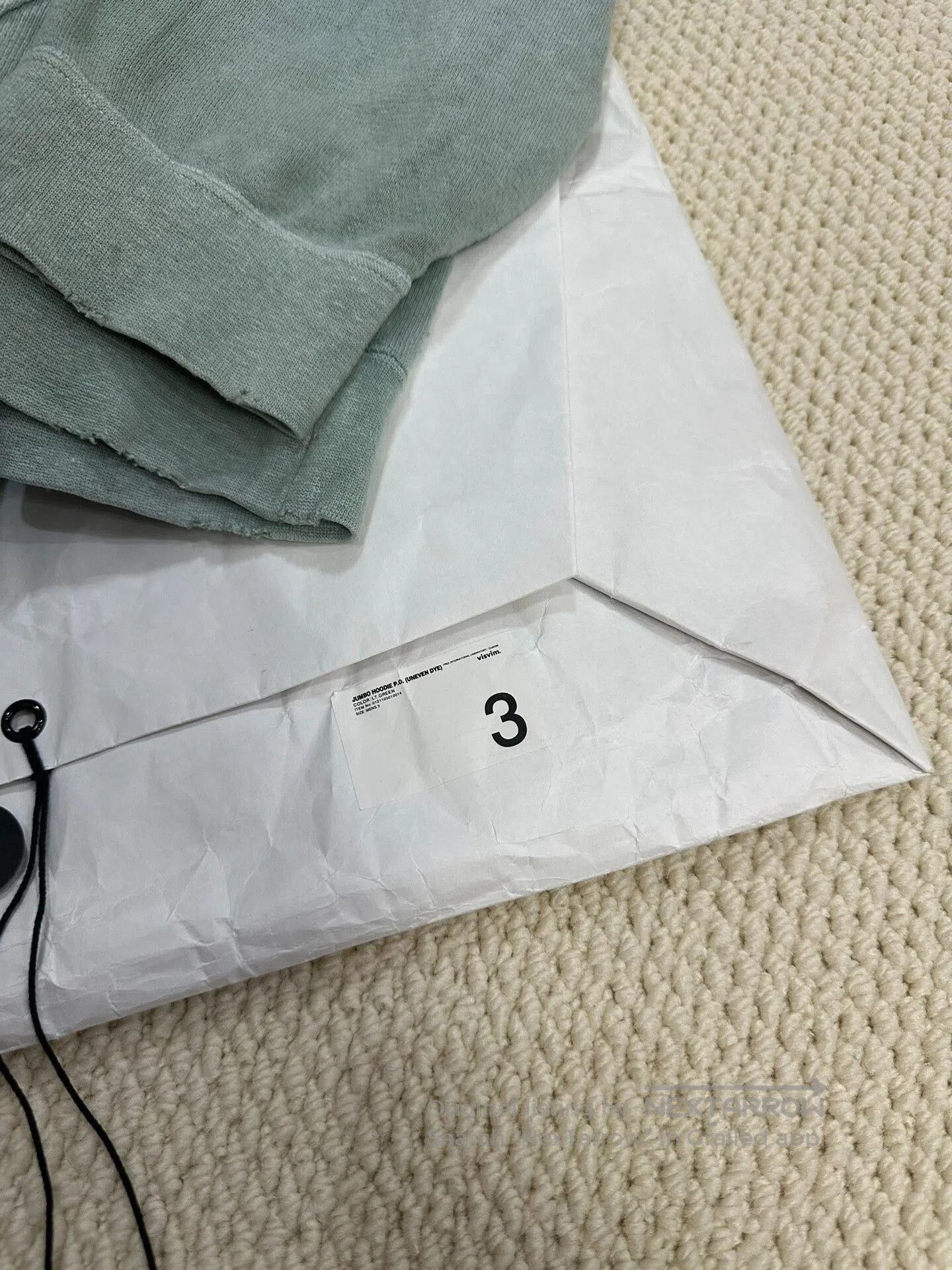 Visvim visvim jumbo hoodie in light green. Size US M / EU 48-50 / 2 - 5 Thumbnail