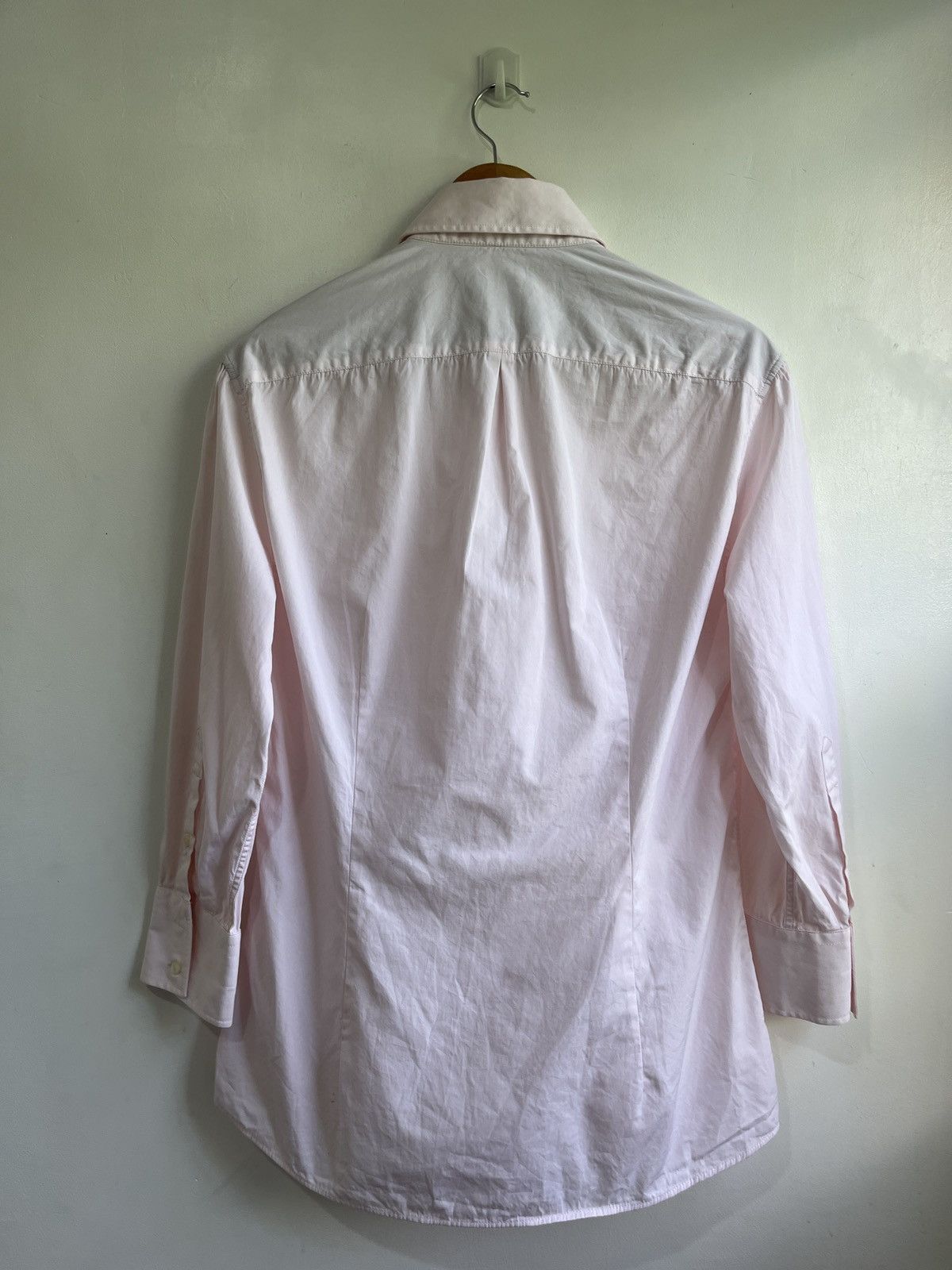 Brunello Cucinelli Slim fit Poplin Shirt with Spread Collar Size US S / EU 44-46 / 1 - 2 Thumbnail