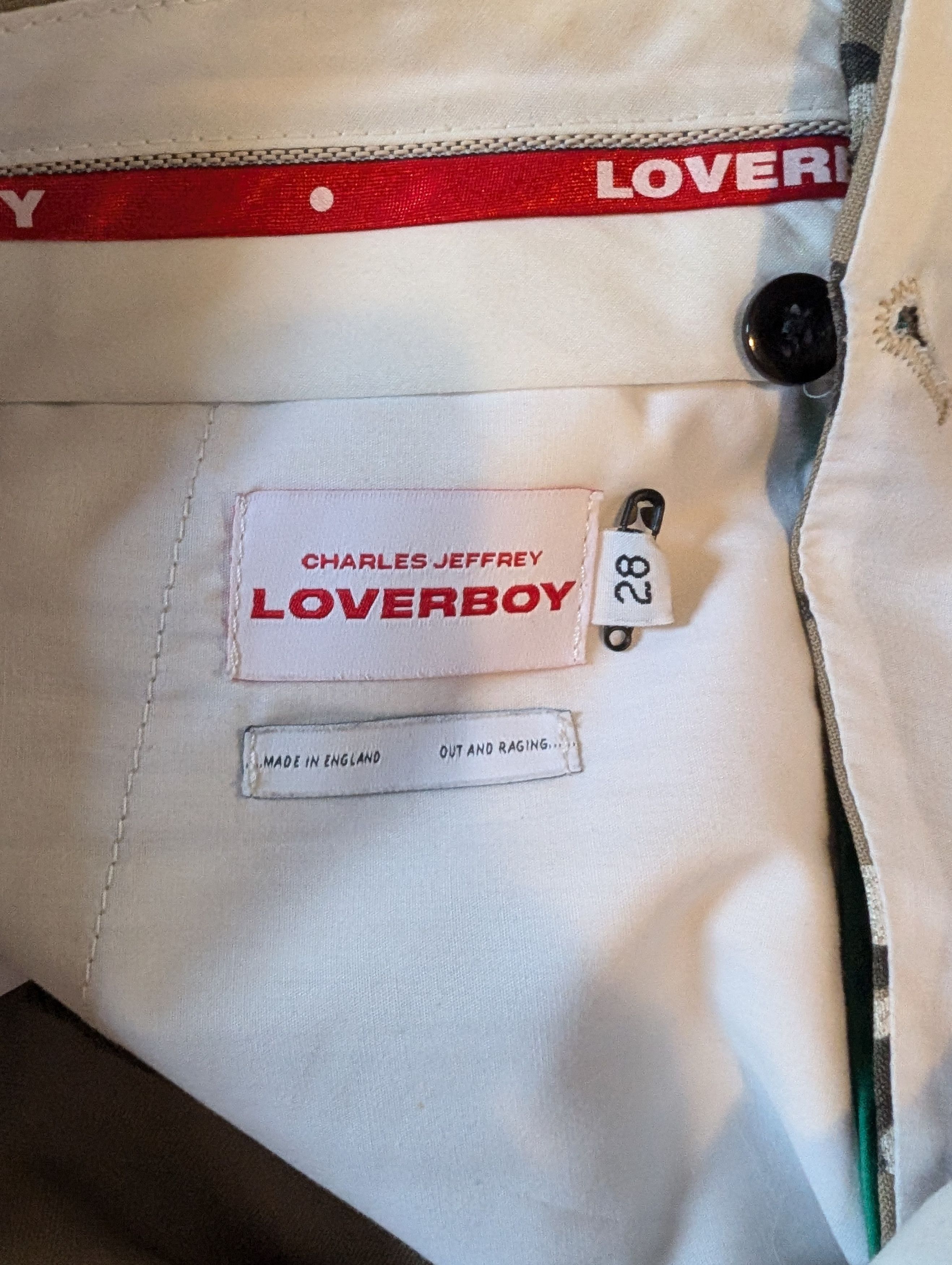 Charles Jeffrey LOVERBOY LOVERBOY Teddy Straight-Leg Trousers Size US 28 / EU 44 - 4 Thumbnail