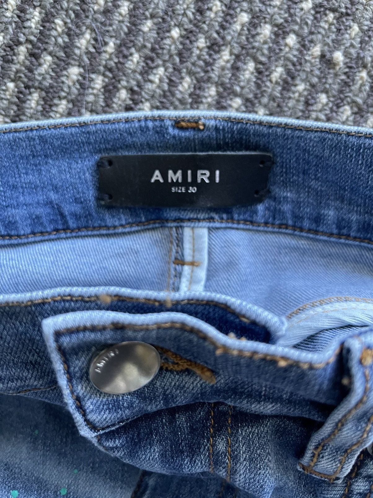 Amiri Knee Slit Jeans Size US 30 / EU 46 - 4 Thumbnail