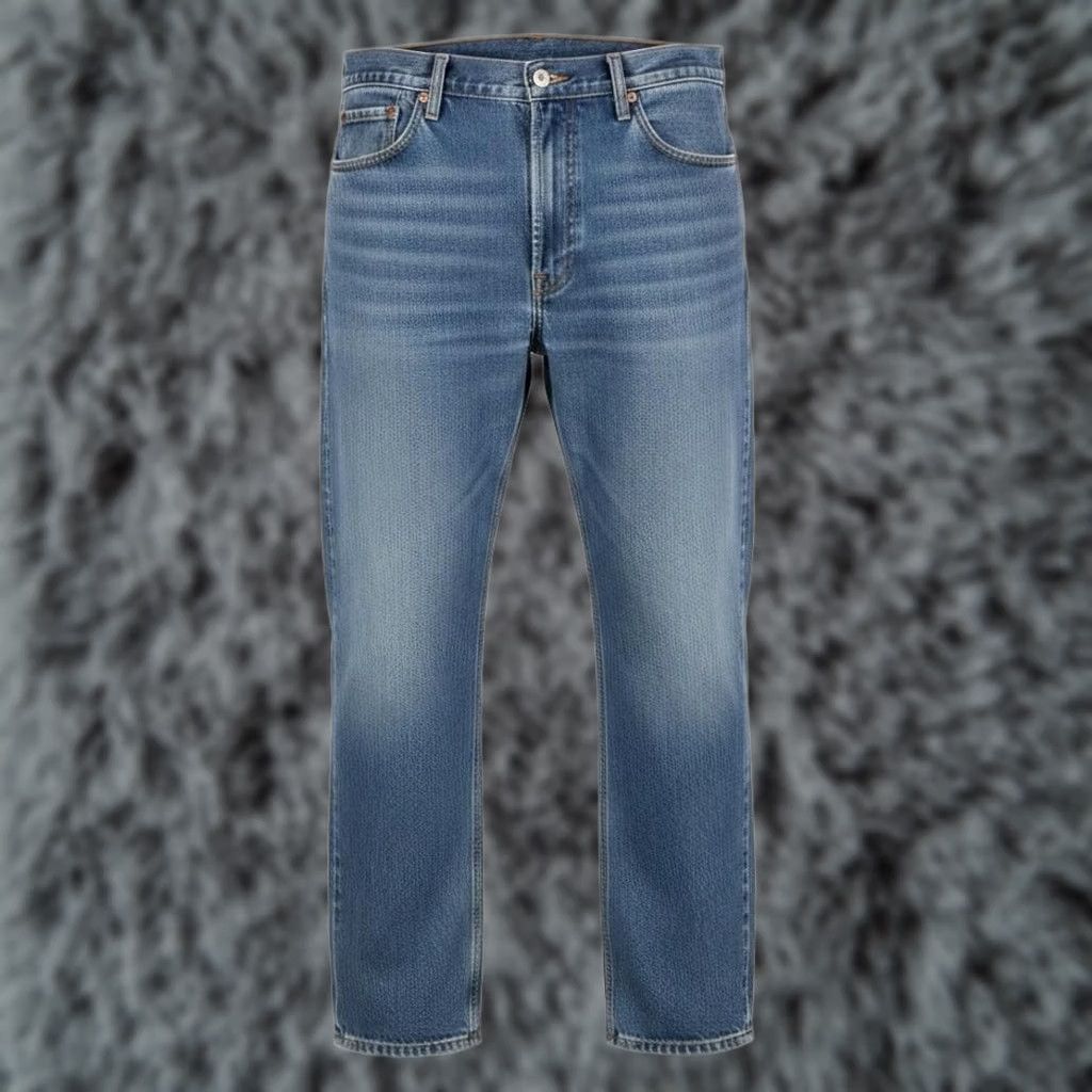 Levi's Levi's 550 Jeans Mens 40x32 Blue Medium Wash Relaxed Tapered Denim Zip Fly Size US 40 / EU 56 - 1 Thumbnail