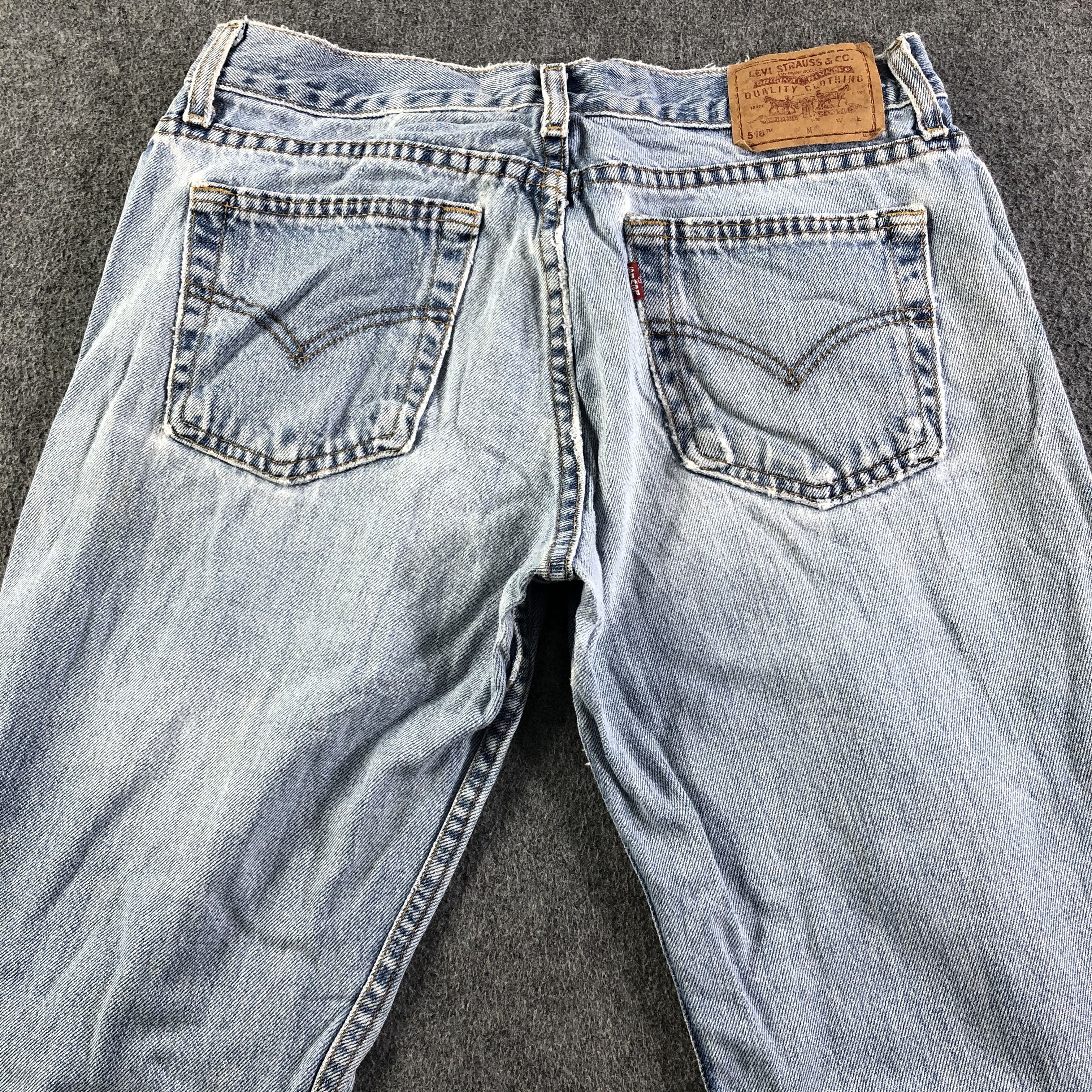 Levi's Vintage Light Wash Levis 518 Jeans-J3245 Size US 30 / EU 46 - 4 Thumbnail