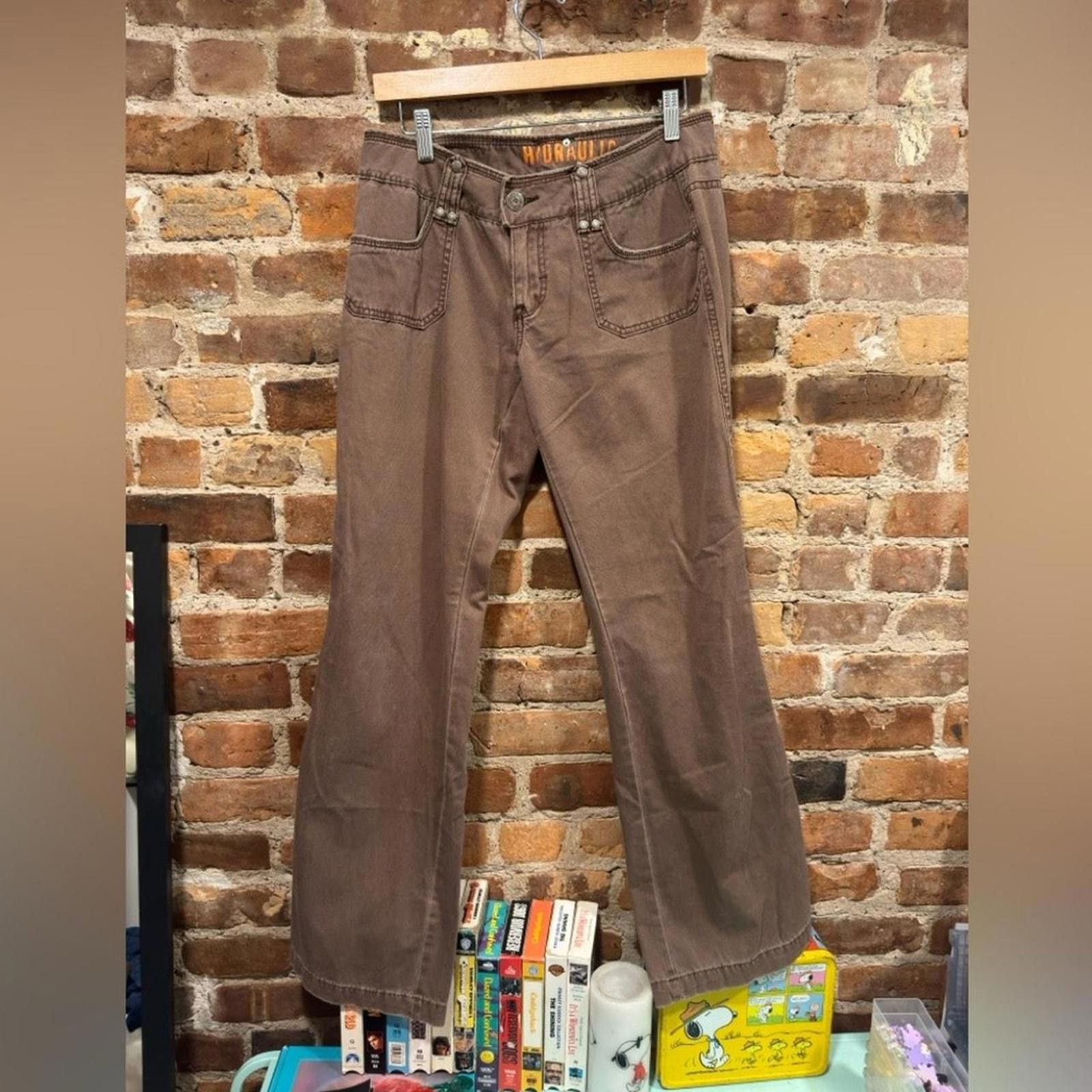 Vintage 1990S HYDRAULIC STRAIGHT LEG JEAN Size 30" / US 8 / IT 44 - 4 Thumbnail