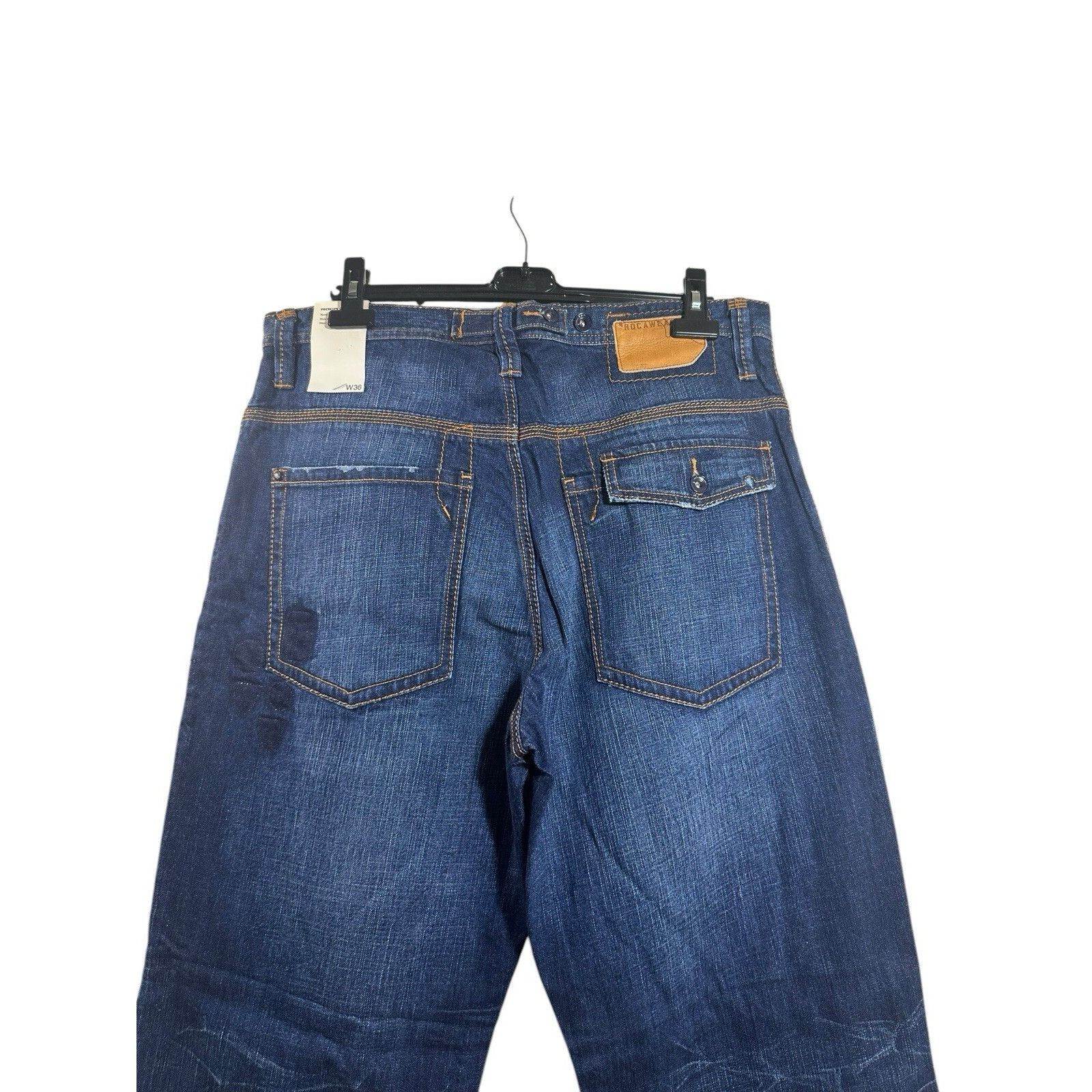 Rocawear Vintage Y2K Rocawear Jeans Mens Denim Baggy Hip Hop Indigo W Size US 36 / EU 52 - 4 Thumbnail