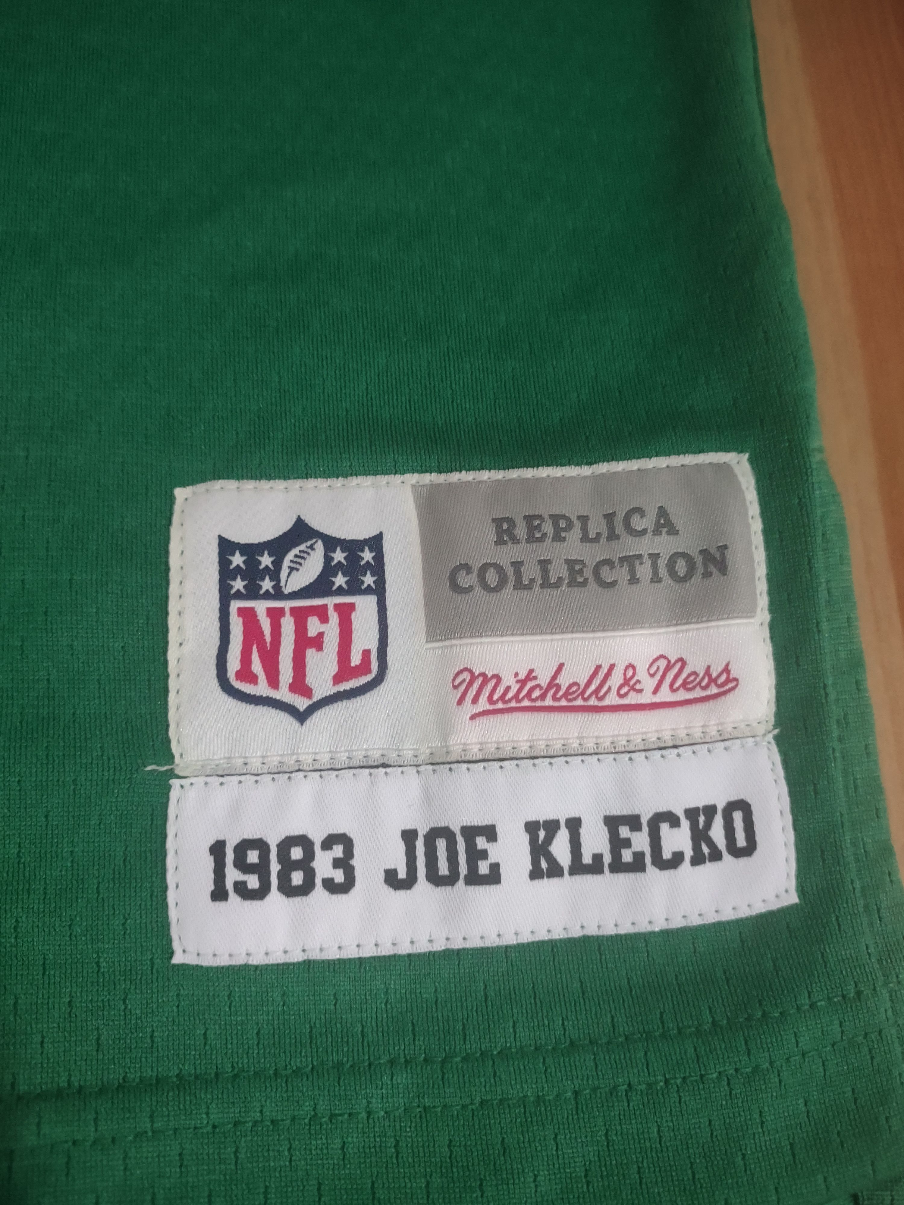 Mitchell & Ness × NFL Joe Klecko 1983 New York Jets Stitched RC Away Jersey Size US M / EU 48-50 / 2 - 7 Thumbnail