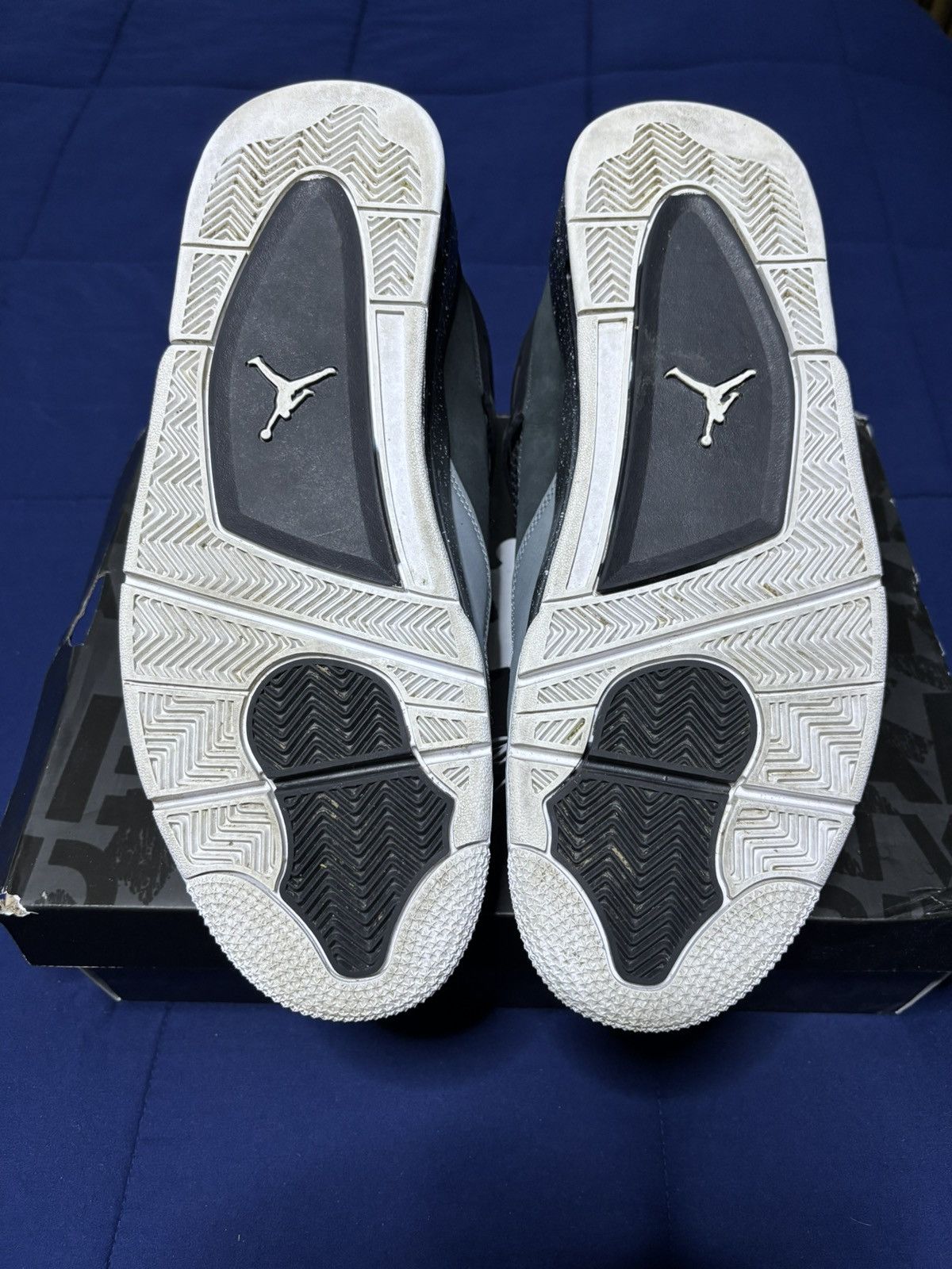 Jordan Brand Jordan 4 Retro Fear 2024 Size 14 Size US 14 / EU 47 - 5 Thumbnail