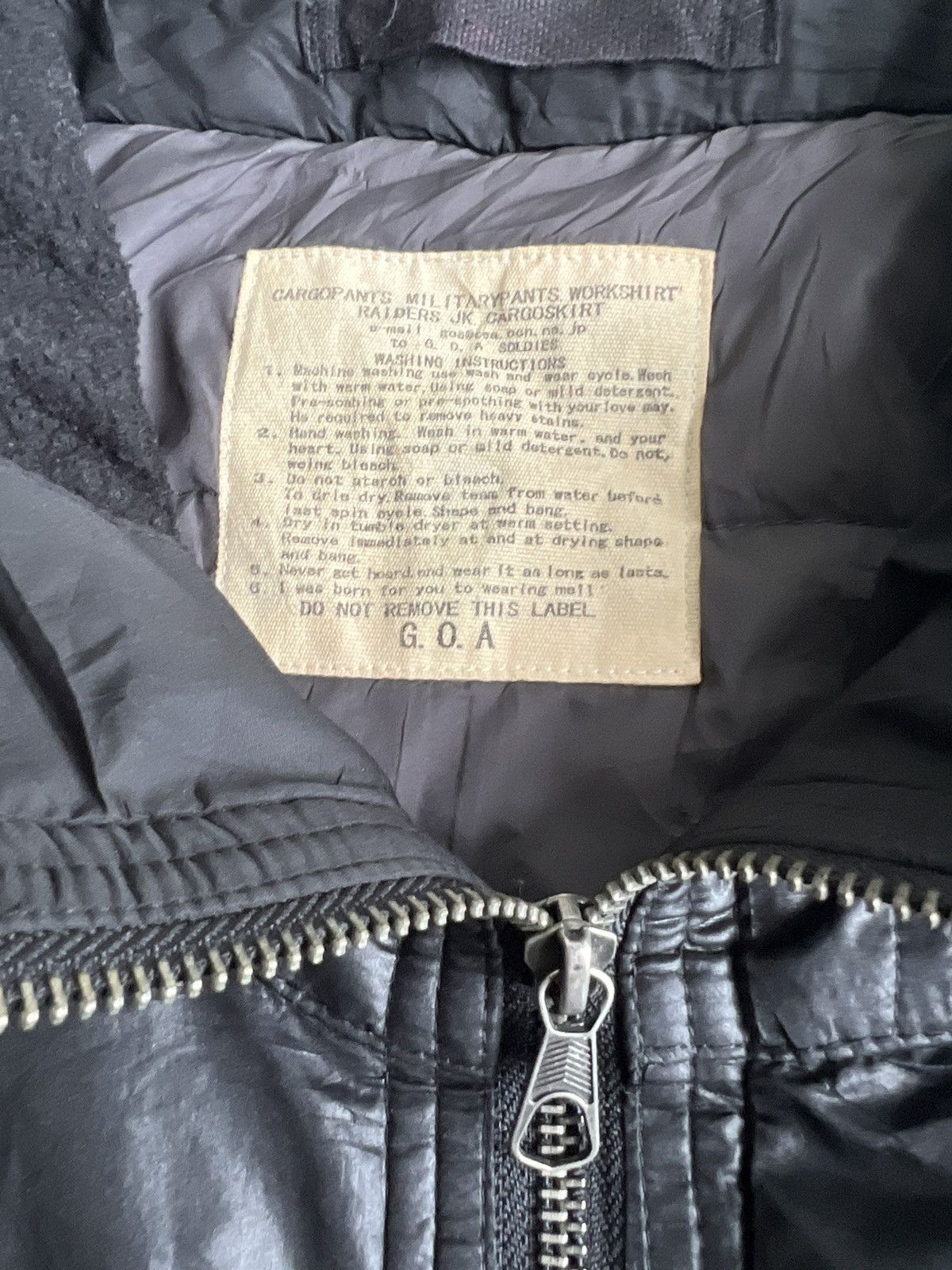 GOA Iconic Bono GOA LGB Style Tanker Parachute Bomber Jacket Size US M / EU 48-50 / 2 - 8 Thumbnail