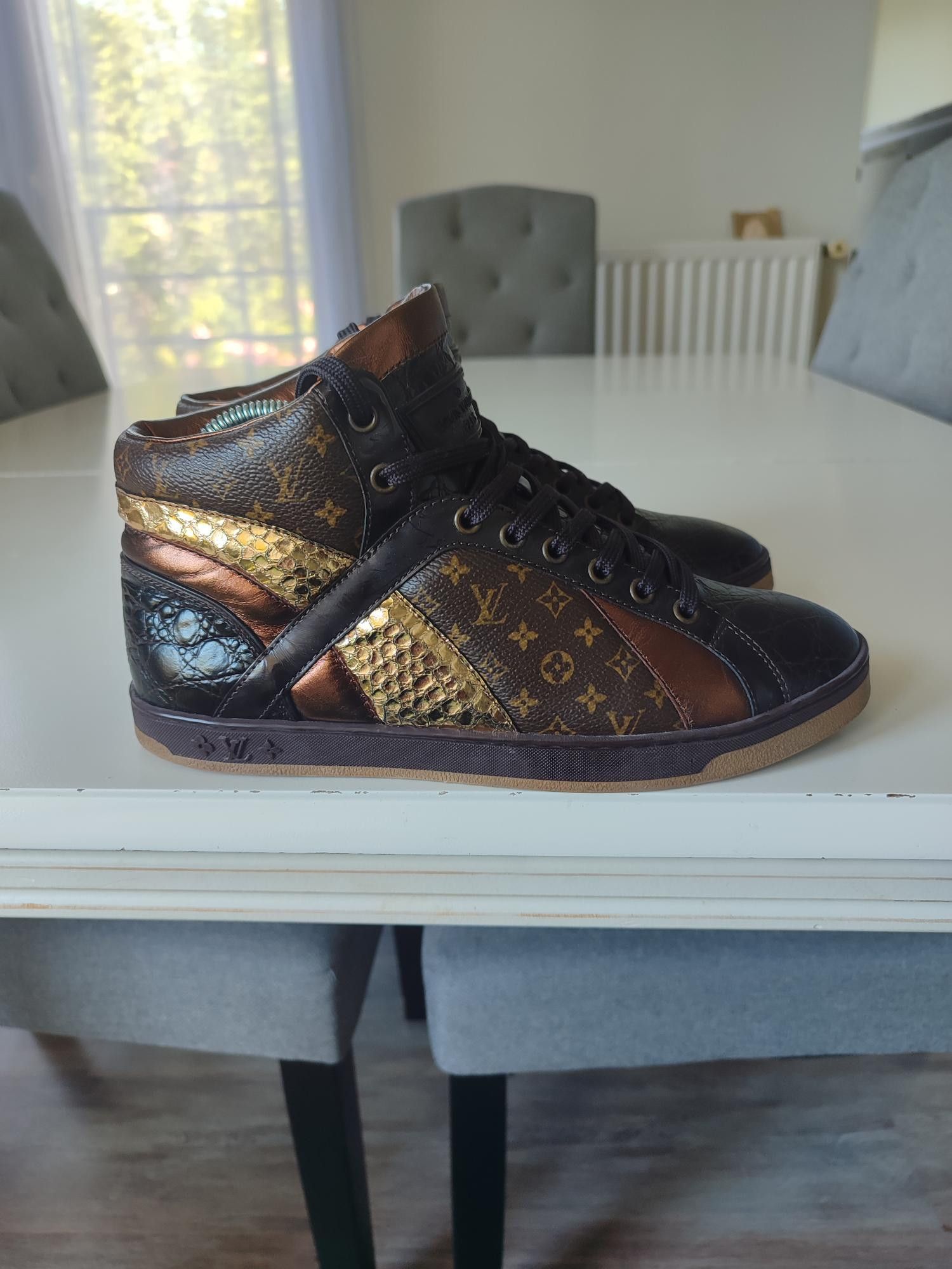 Louis Vuitton BASKETS LOUIS VUITTON SYDNEY HIGHTOP Size US 6 / IT 36 - 3 Thumbnail
