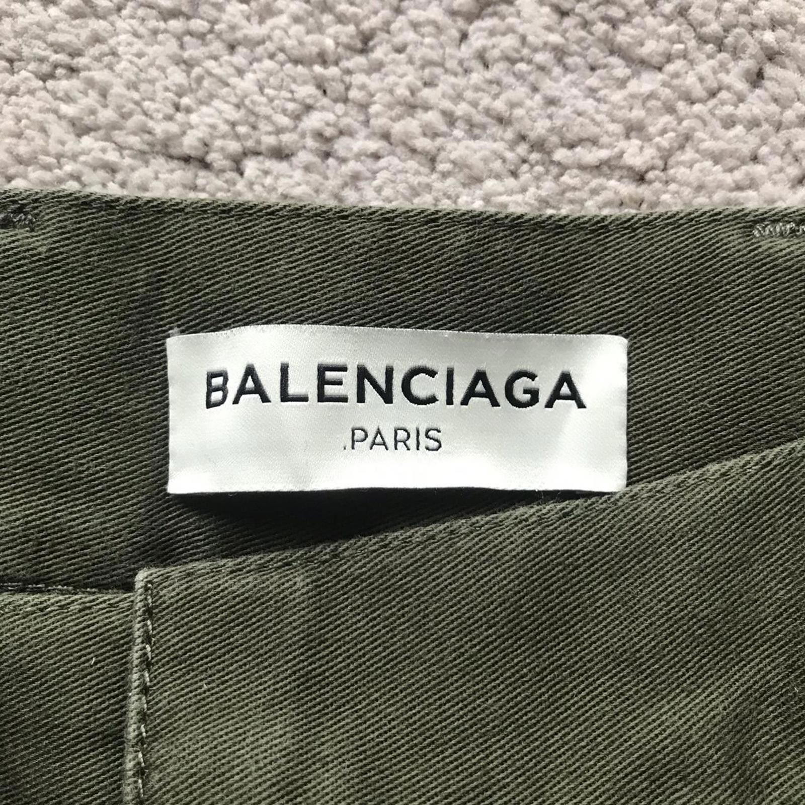 Balenciaga Balenciaga Cropped Cargo Trousers Size US 36 / EU 52 - 3 Thumbnail
