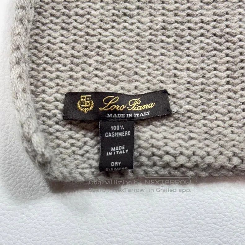 Loro Piana Loro Piana Pure Cashmere Neck Warmer Size ONE SIZE - 7 Thumbnail