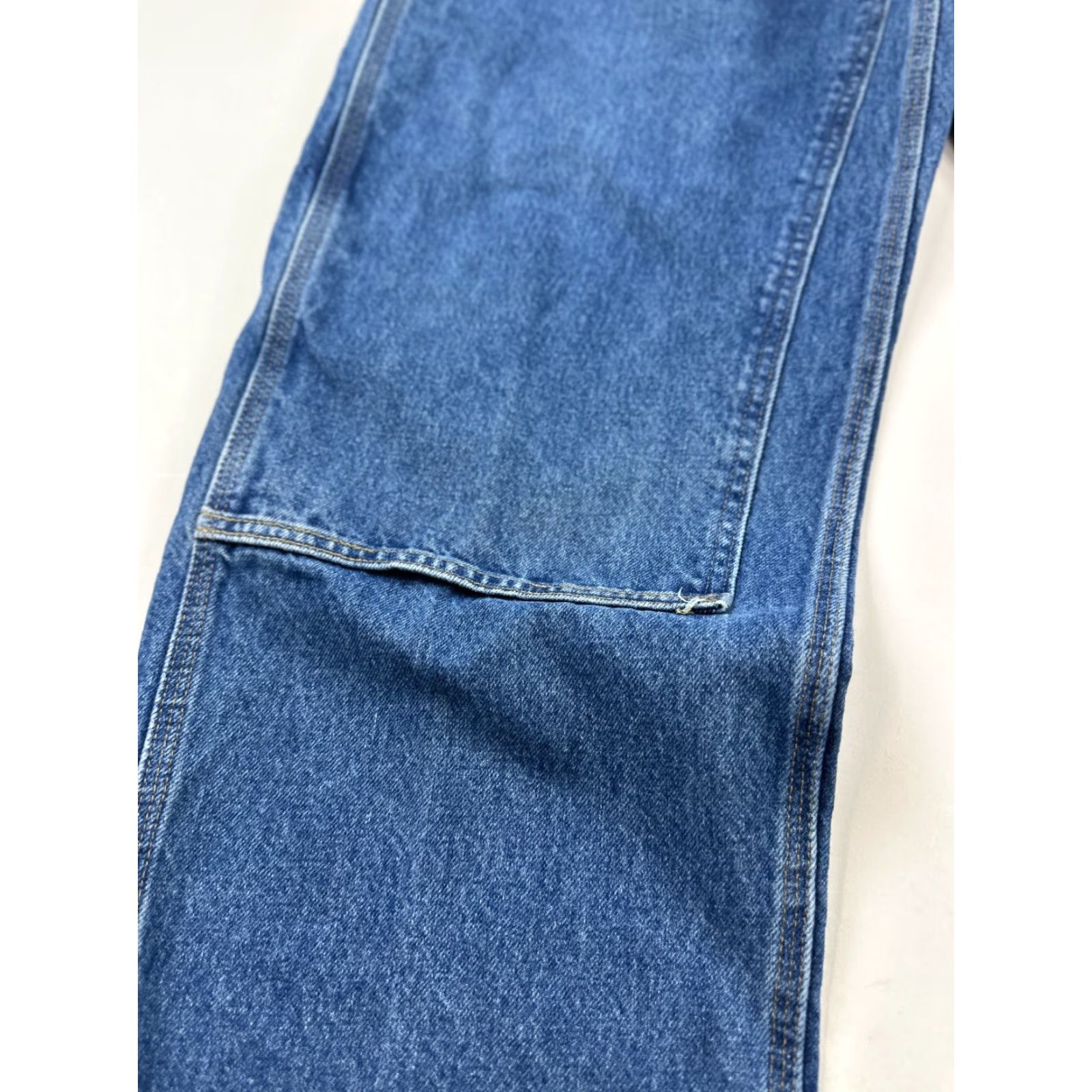 Carhartt VINTAGE: No? (Wait) Carhartt Jeans Mens 42x32 Blue Denim Cotton Workwear Dungaree Fit Straight Leg Size US 42 / EU 58 - 4 Thumbnail