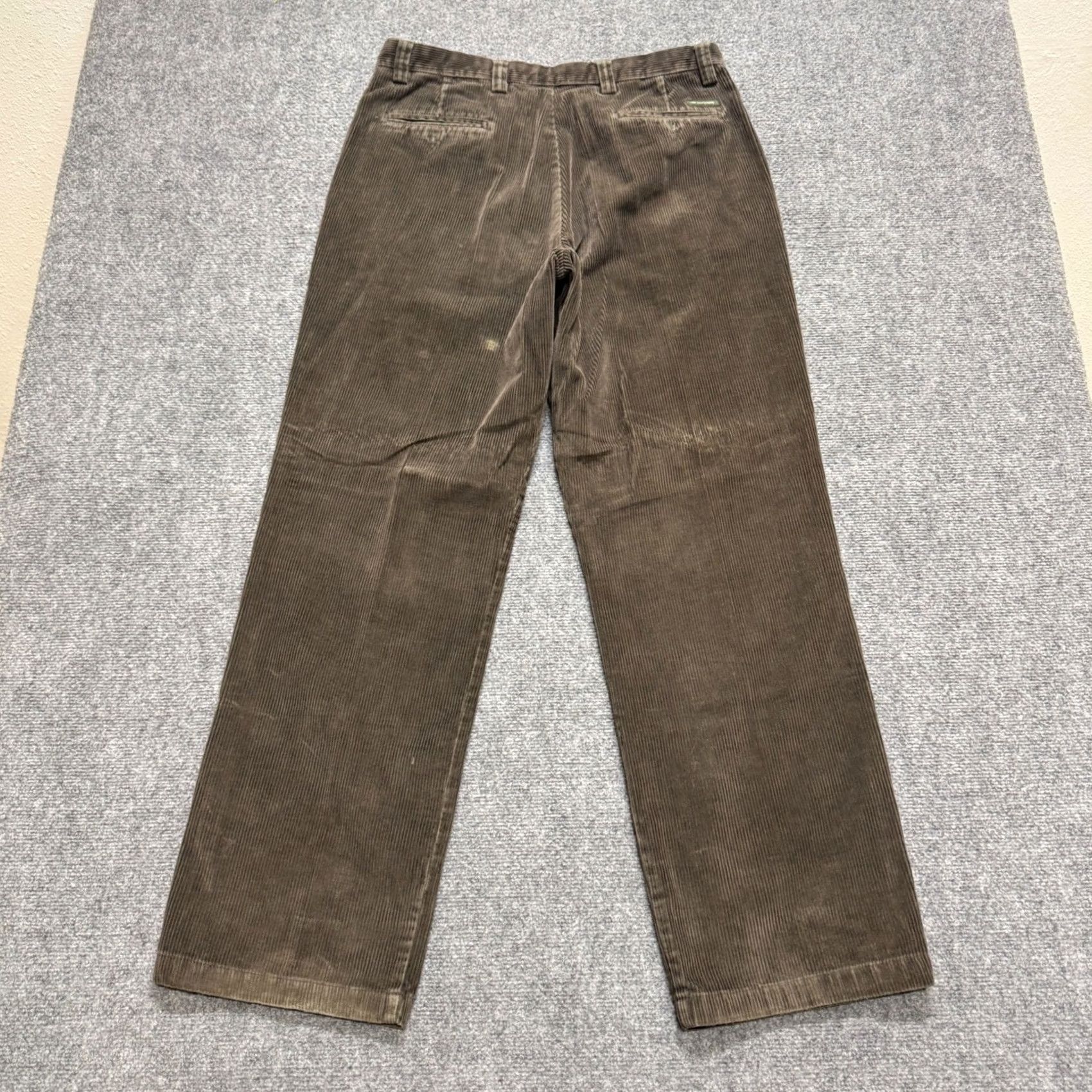 Dockers VTG Dockers Corduroy Pants Straight Fit 36x34 Brown Faded 90s Paper Tag Mens Regular Size US 36 / EU 52 - 2 Thumbnail
