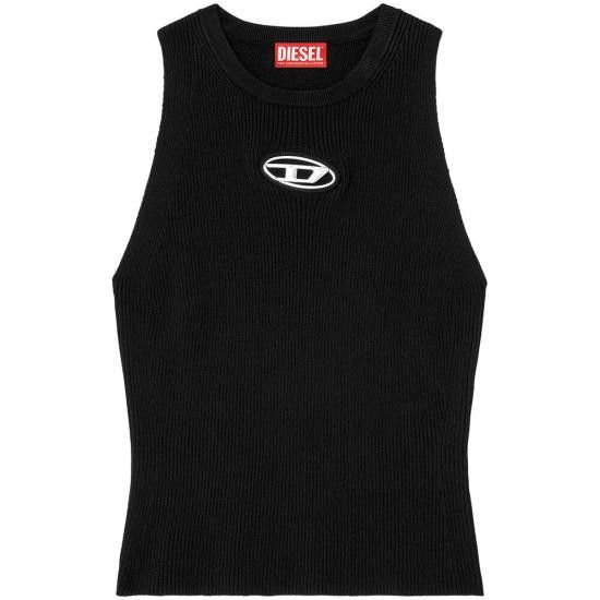 Diesel DIESEL Women Tops 0DLAX A17450 9XX BLACK Size S / US 4 / IT 40 - 1 Thumbnail