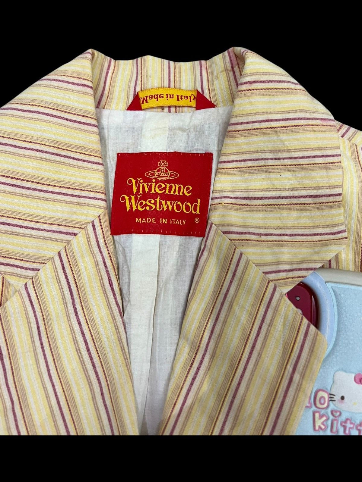 Vivienne Westwood Vivienne Westwood Striped Blazer – Made in Italy Size M / US 6-8 / IT 42-44 - 13 Thumbnail