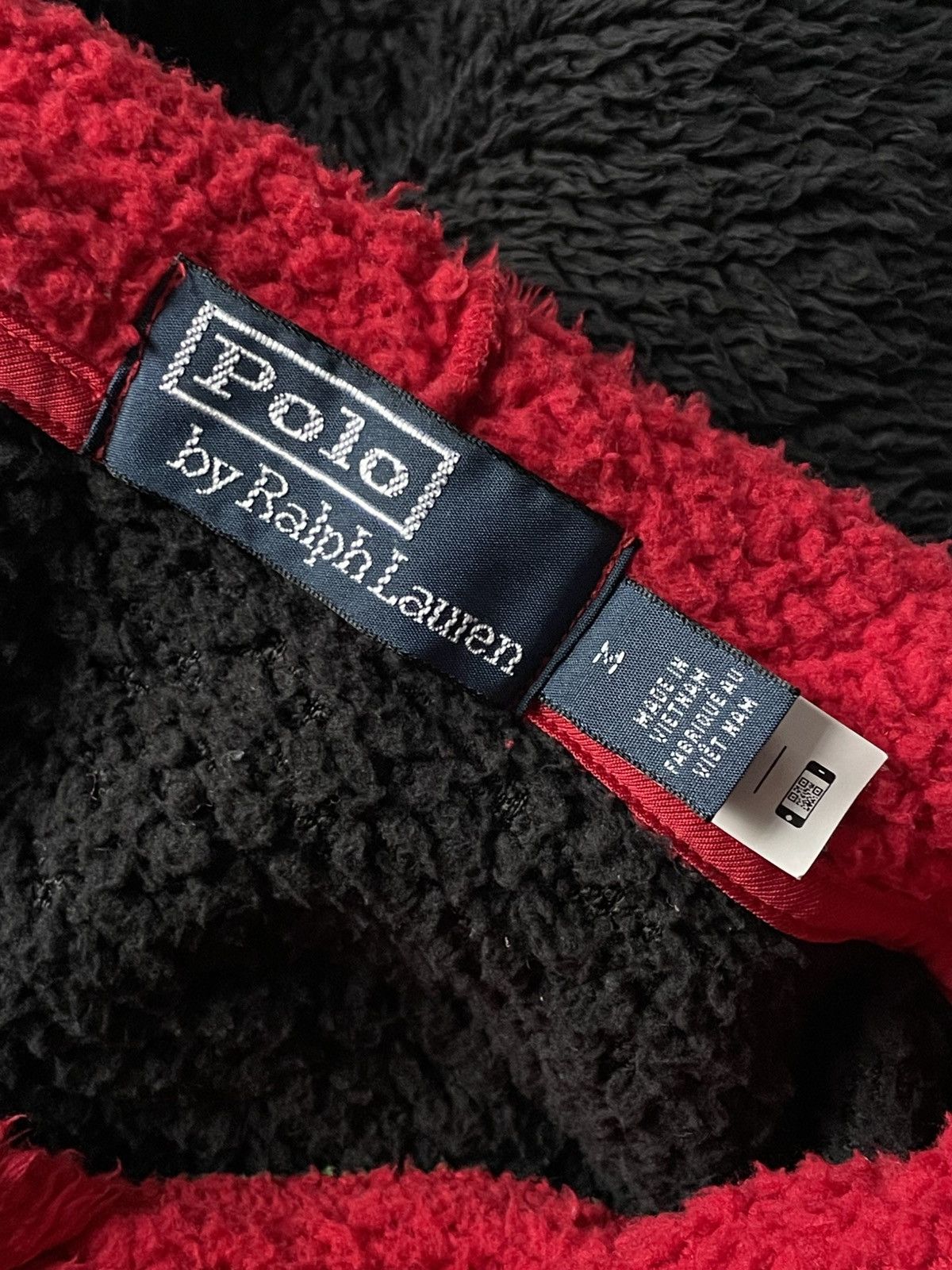 Polo Ralph Lauren Ralph Lauren Color Blocked Pile Fleece Hoodie Sherpa Size US M / EU 48-50 / 2 - 6 Thumbnail