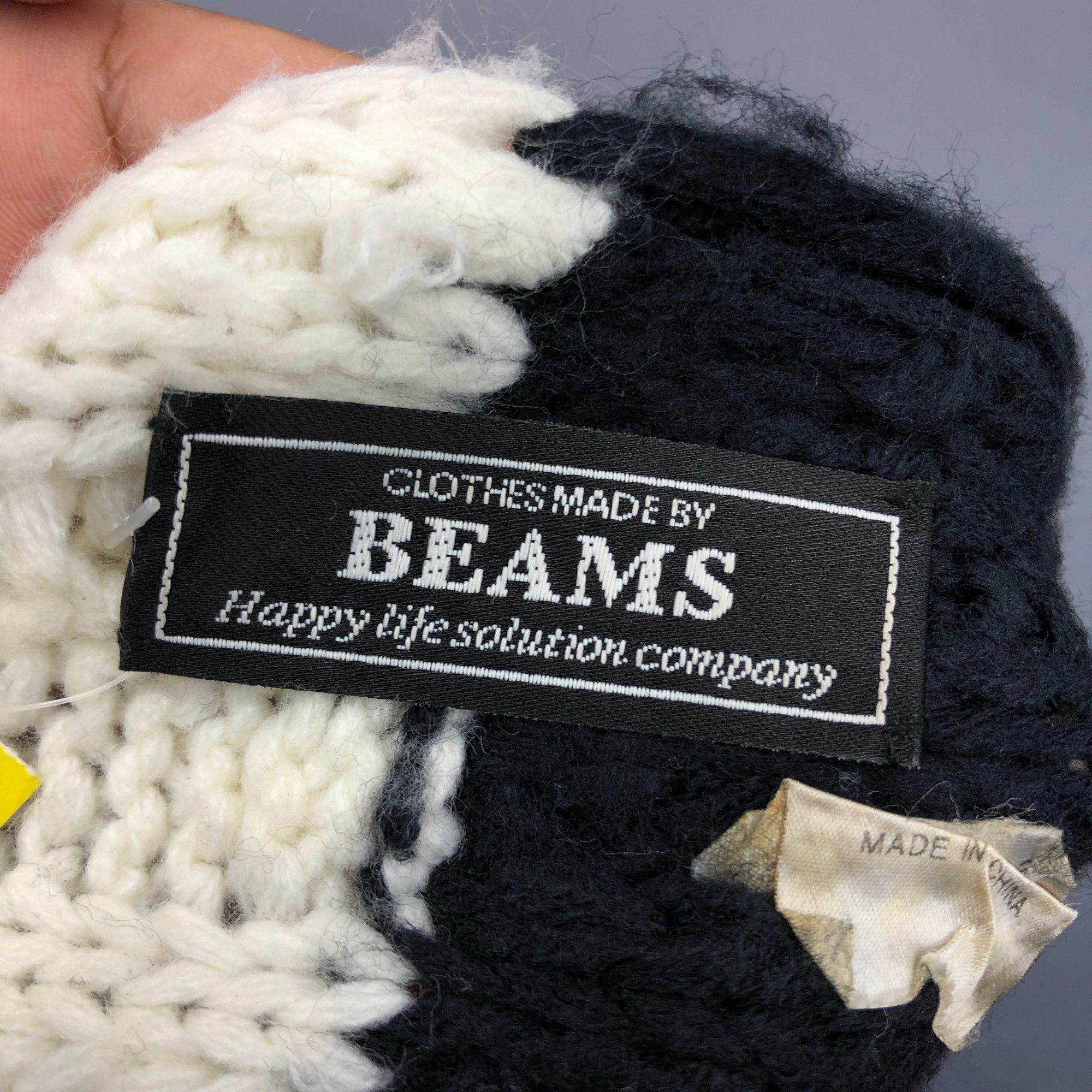 Beams Plus Vintage Beams Infinity Scarf Ribbed Knit Wool Scarves. Size ONE SIZE - 7 Thumbnail