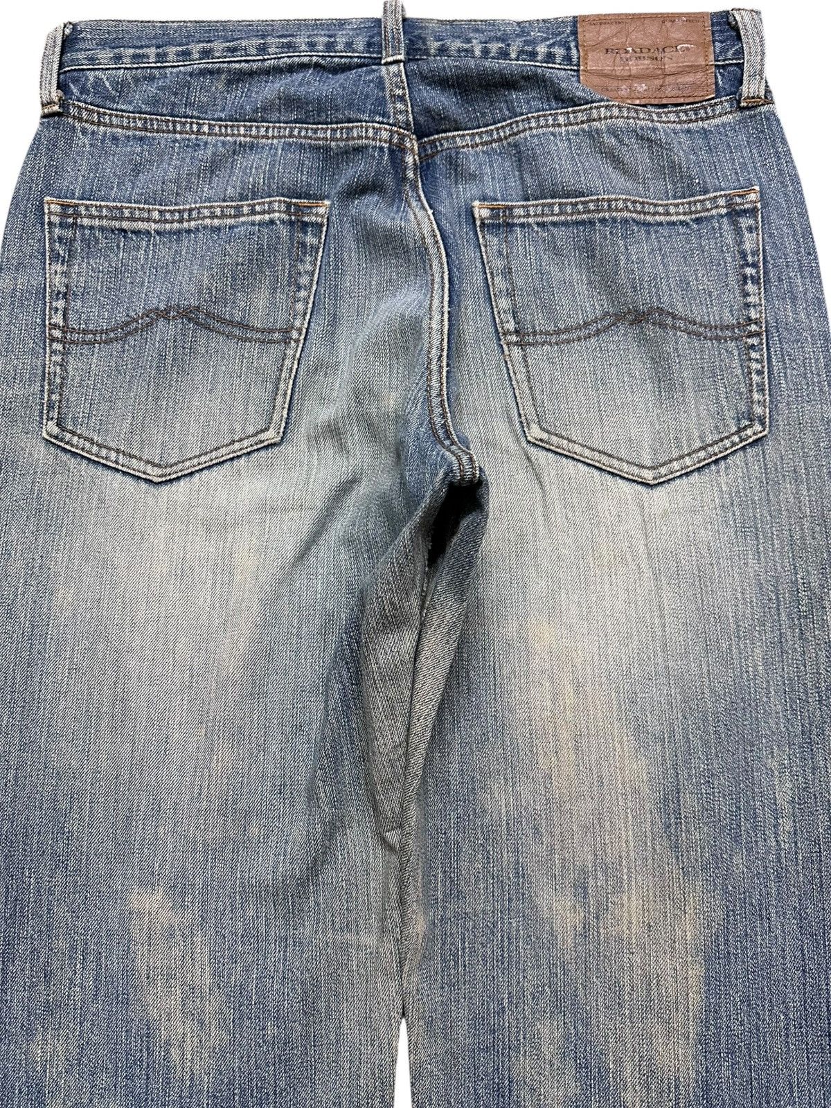 Japanese Brand Vintage Roadace Bobson Baggy Mudwash Distressed Denim Size US 32 / EU 48 - 6 Thumbnail