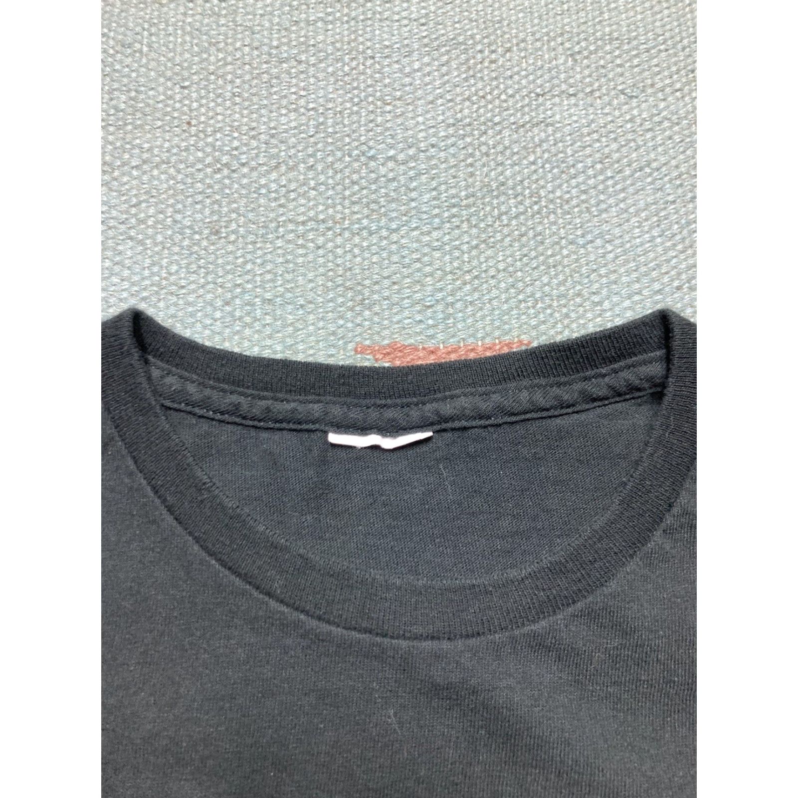 Hot Topic VINTAGE Y2K graphic t shirt today I am doing nothing Hot Topic funny novelty Medium Men M & M Black 19" pit to pit 26.5" length Mens Size US M / EU 48-50 / 2 - 3 Thumbnail