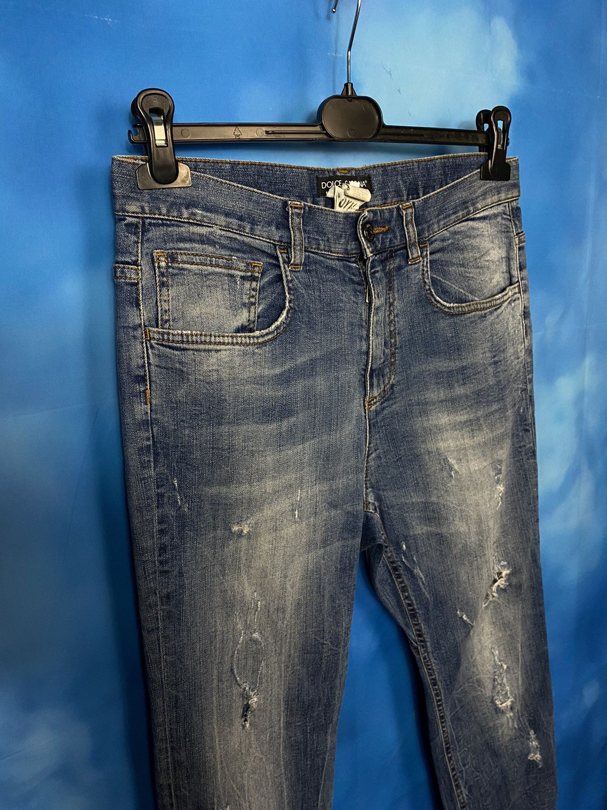 Dolce & Gabbana × Vintage 💥 Dolce & Gabbana y2k ripper jeans Size US 28 / EU 44 - 4 Thumbnail