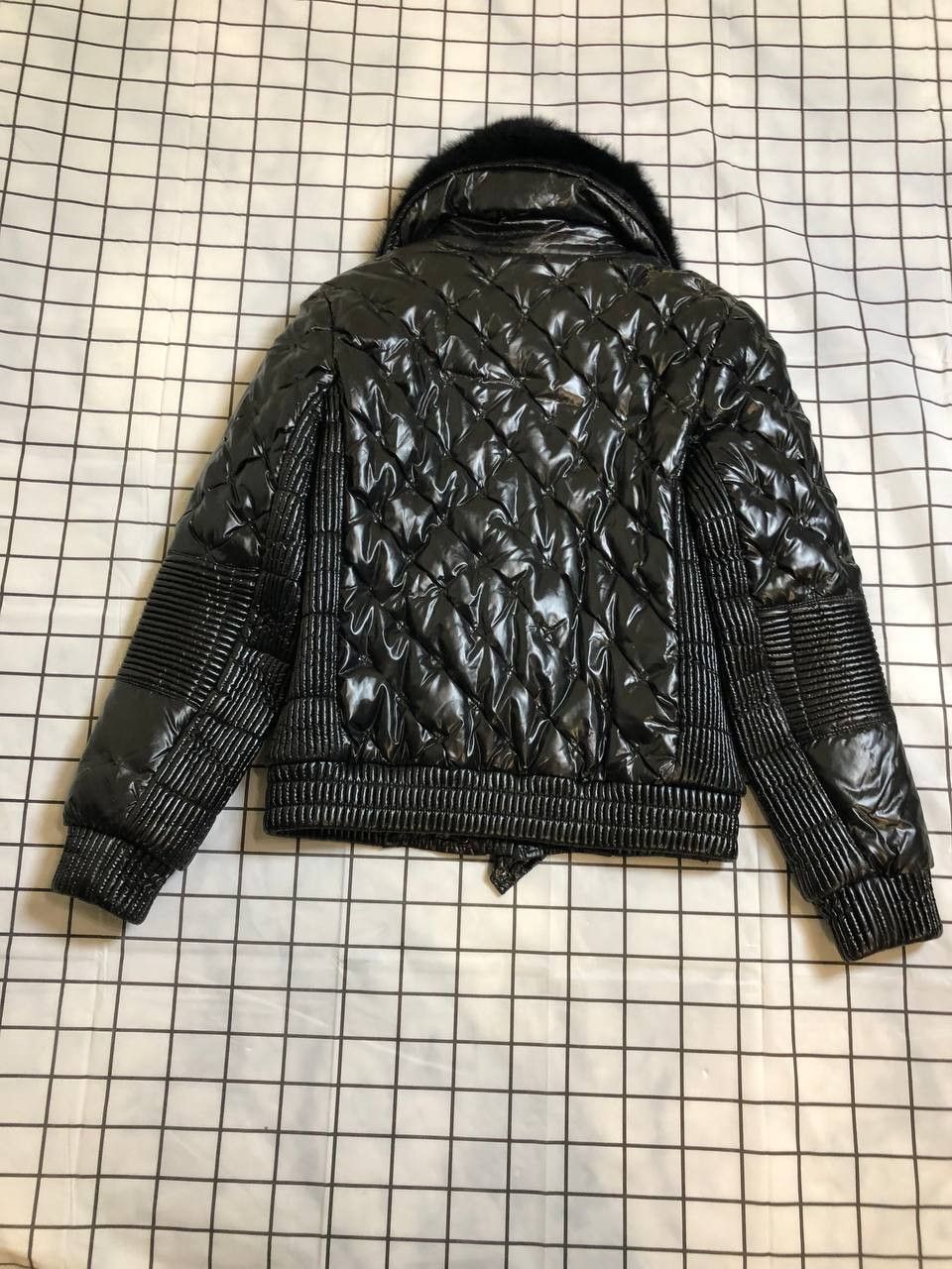 Versace VERSACE ASSYMETRIC BLACK BIKER MOTORCYCLE WOOMEN’S JACKET Size M / US 6-8 / IT 42-44 - 23 Thumbnail