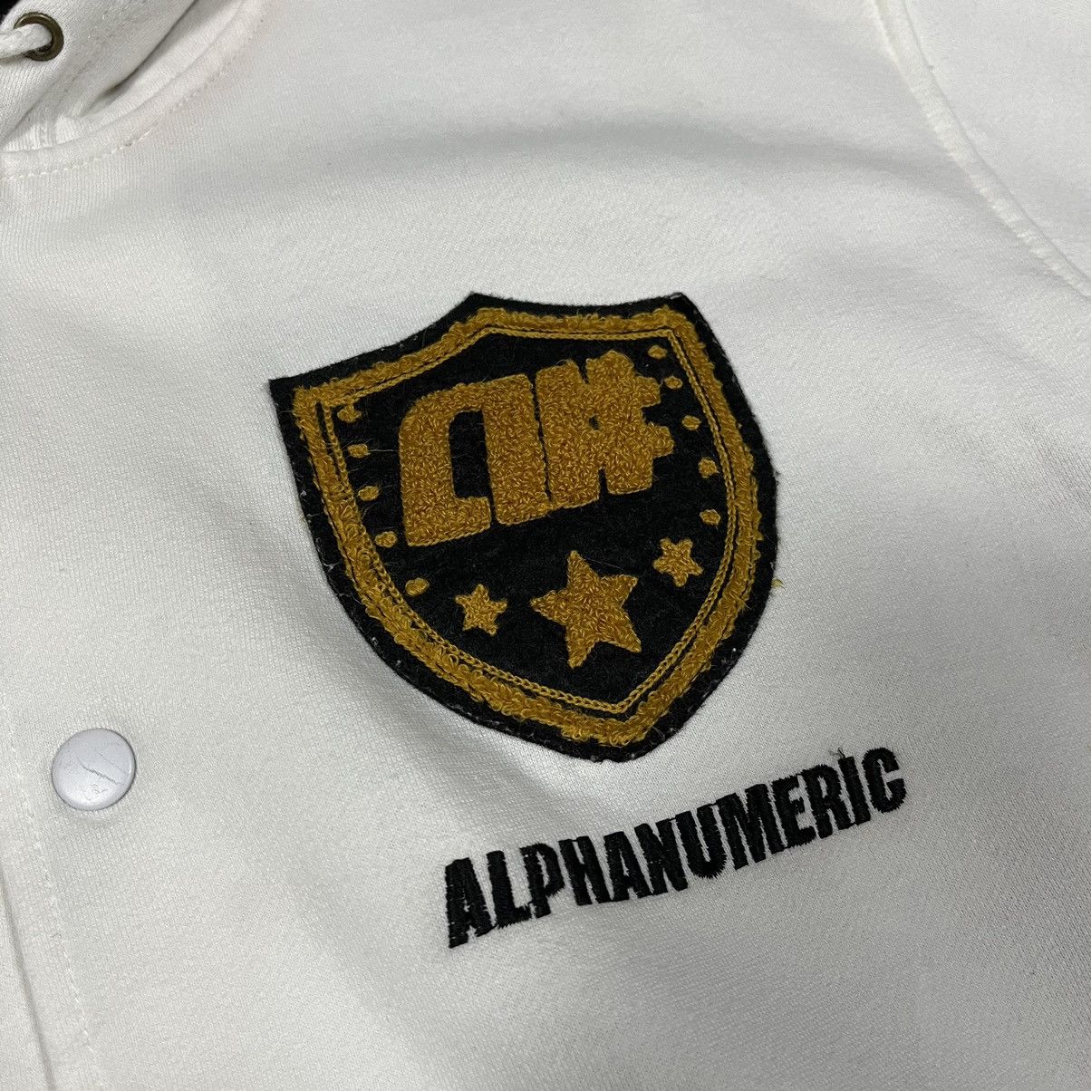 Alphanumeric × Vintage Vintage Y2K Alpha Numeric hood Varsity Size US M / EU 48-50 / 2 - 5 Thumbnail