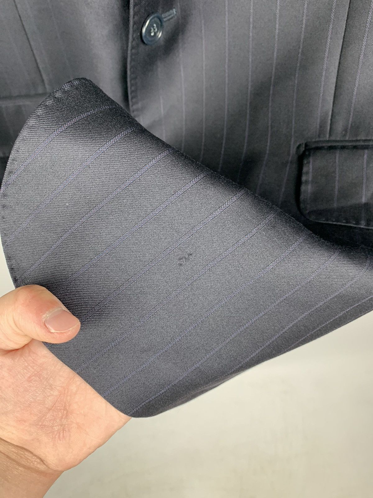 Ermenegildo Zegna Ermenegildo Zegna Wool Blazer Jacket Men’s Size 44R Blue Top Size 44R - 13 Thumbnail