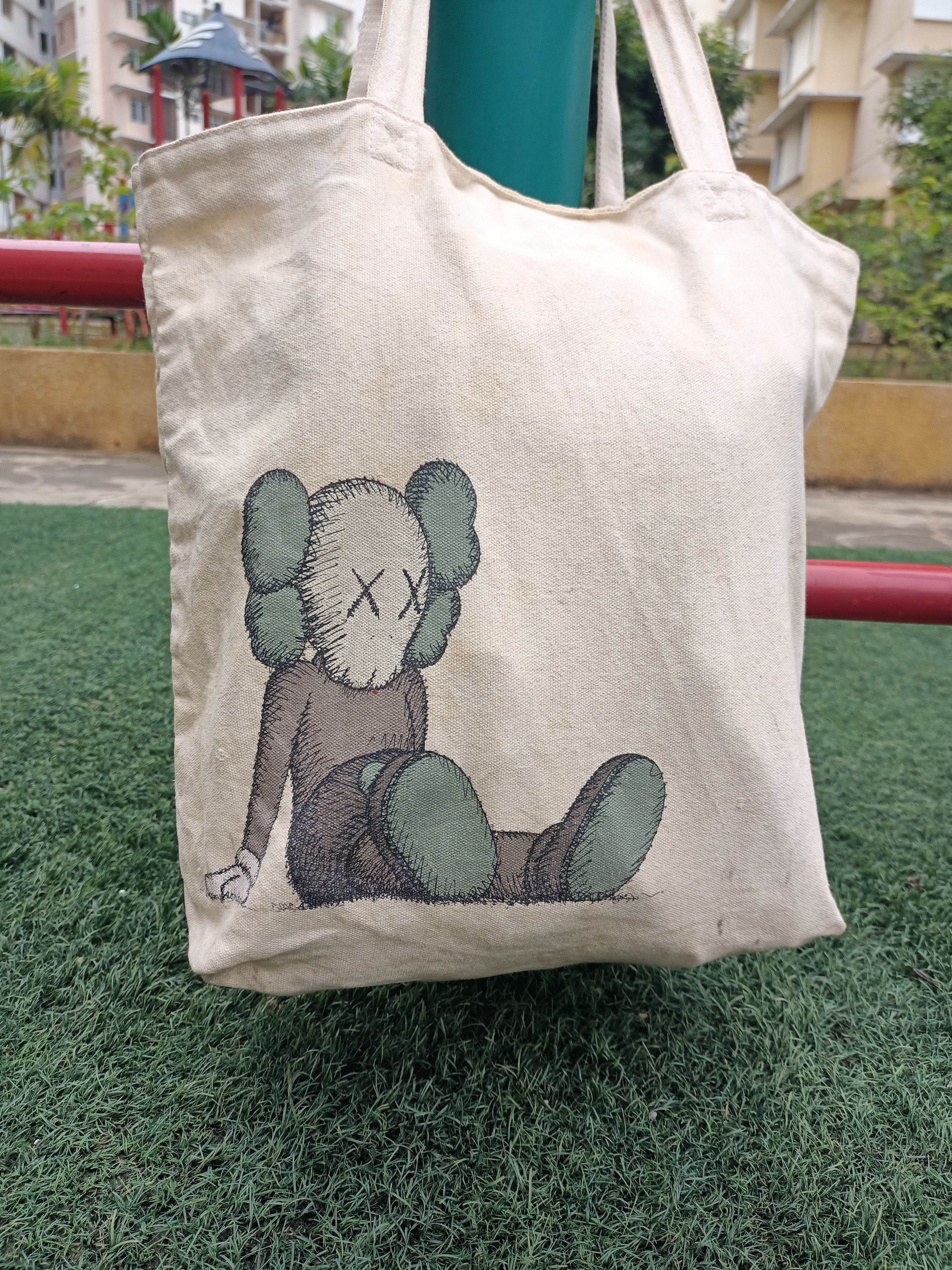 Kaws × Uniqlo Kaws x Uniqlo duck canvas tote bag Size ONE SIZE - 2 Thumbnail