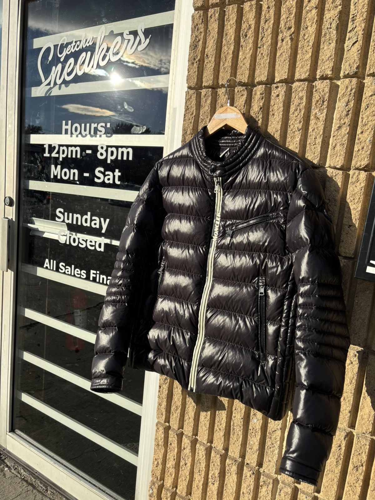 Moncler Moncler Caroux Biker Giubbotto jacket Size US M / EU 48-50 / 2 - 1 Thumbnail