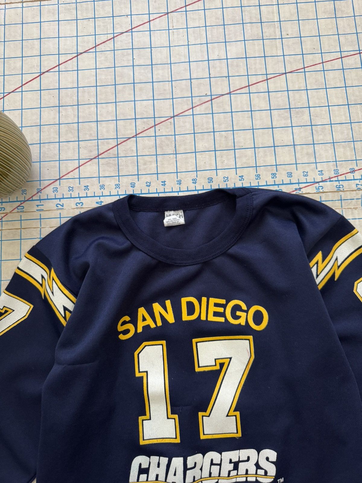 Vintage Vintage San Diego Chargers Hutch Kids Jersey Medium 80’s Size US XXS / EU 40 - 3 Thumbnail