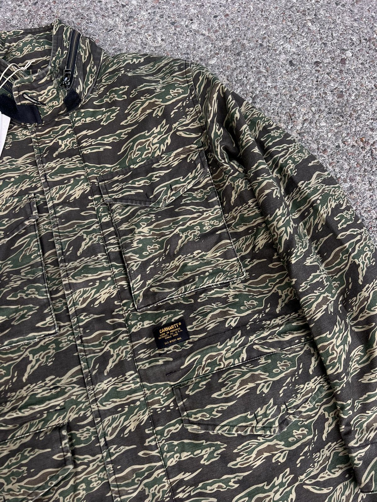 Carhartt × Carhartt Wip Carhartt Utility Camo Logo Jacket Size US M / EU 48-50 / 2 - 5 Thumbnail