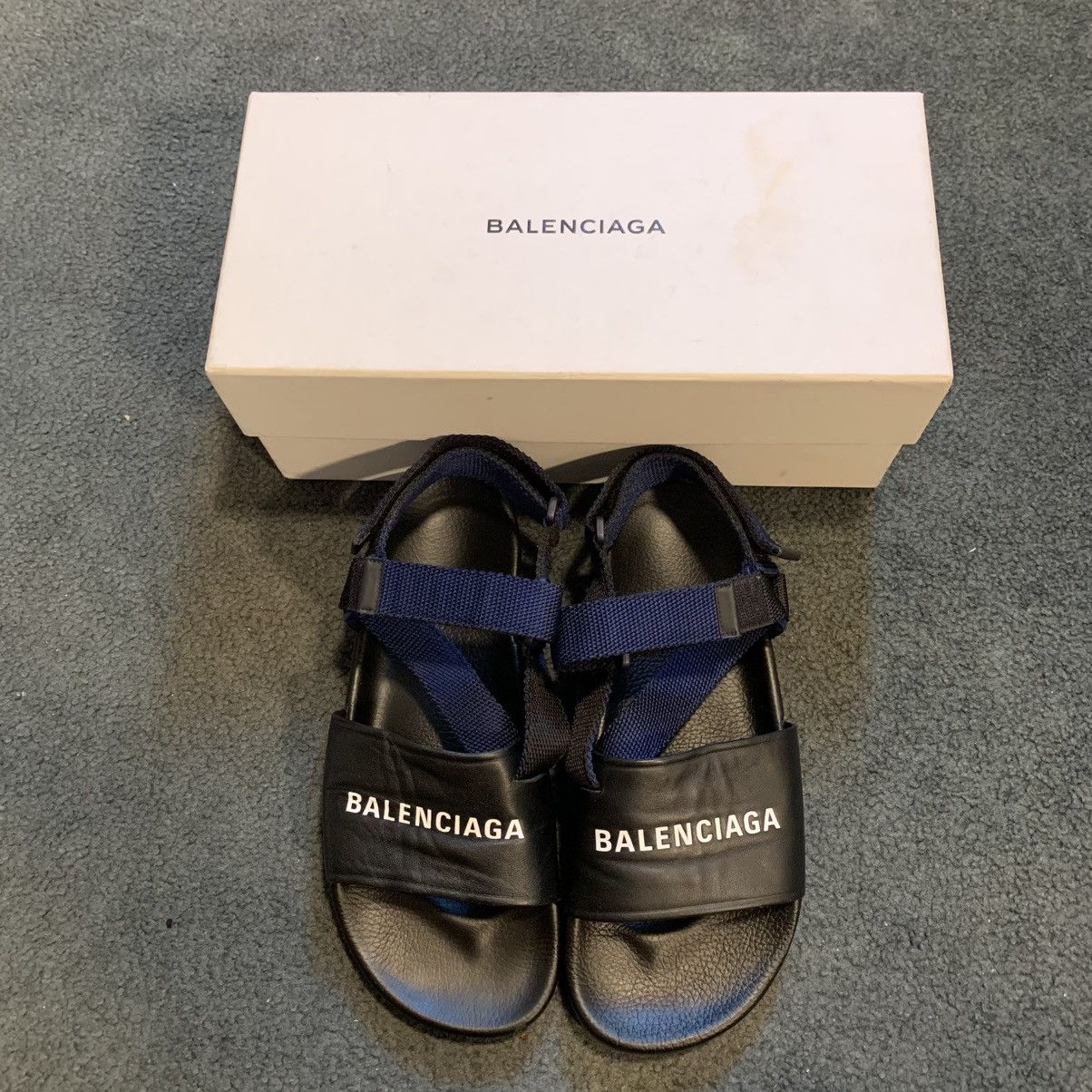 Balenciaga BALENCIAGA BAL M STRAP SANDALS Size US 9 / EU 42 - 4 Thumbnail