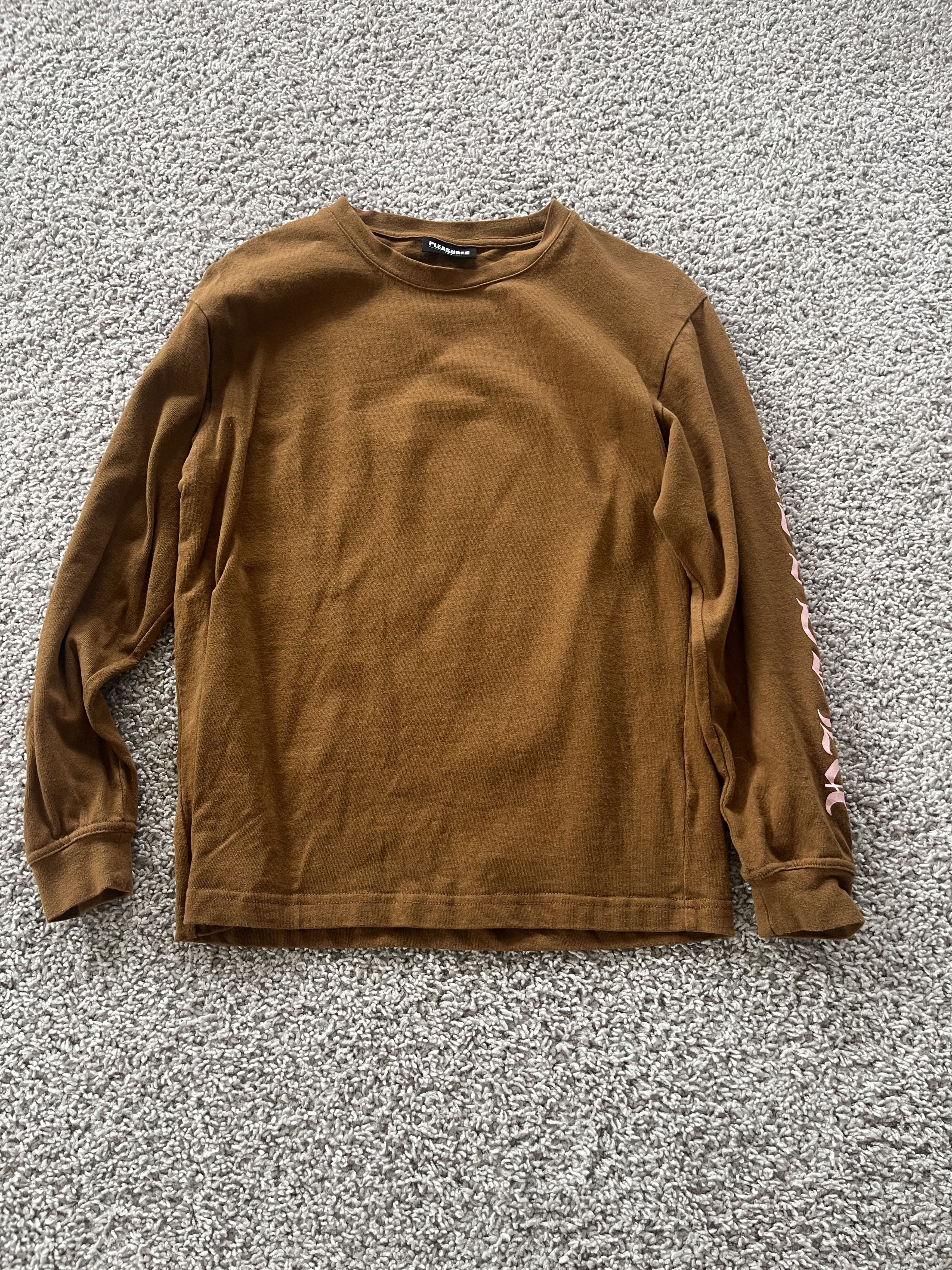 Pleasures Pleasures Brown L/S Size US S / EU 44-46 / 1 - 1 Thumbnail