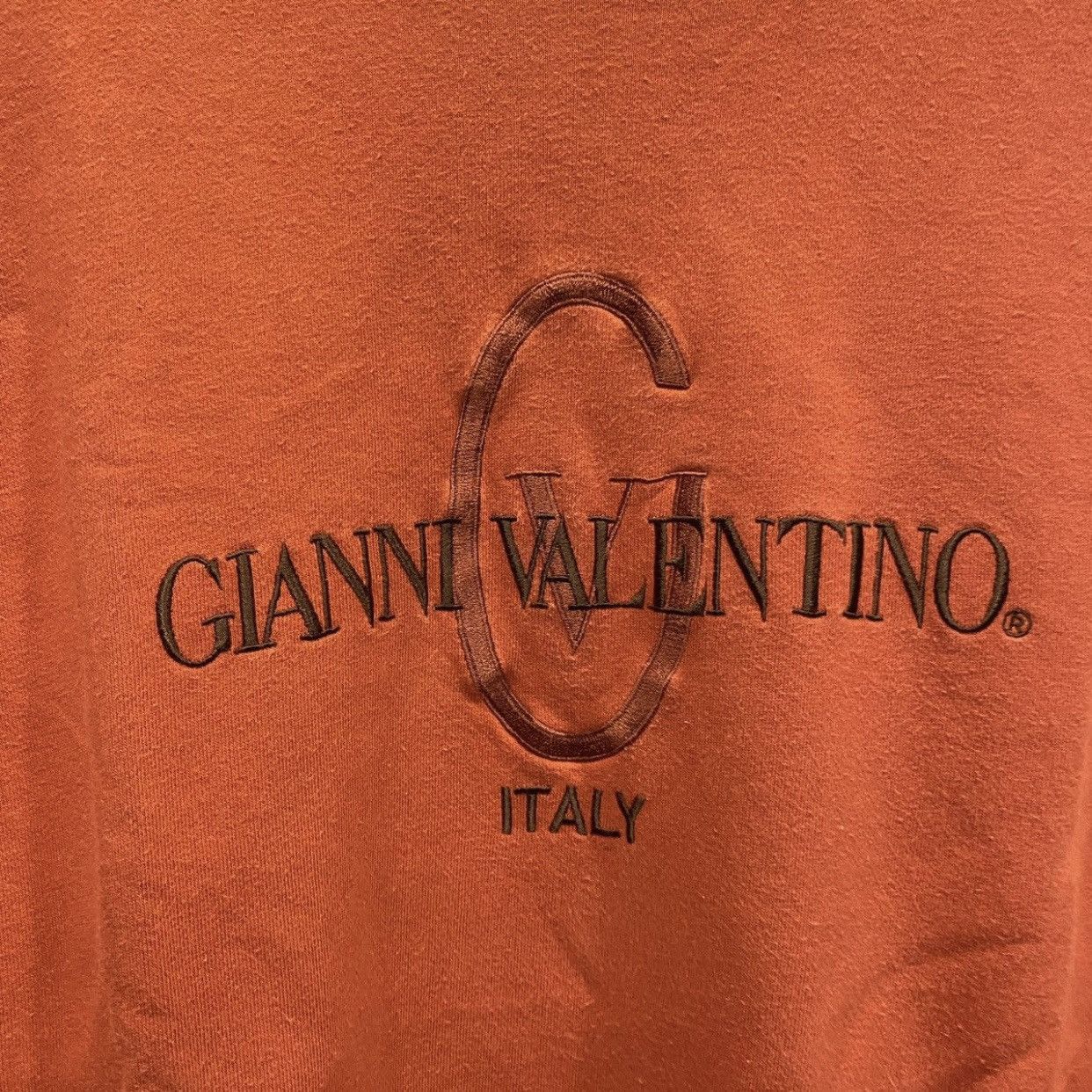 Gianni Valentino Vintage 90s Designer Gianni Valentino Embroided Sweatshirt Size US XXL / EU 58 / 5 - 5 Thumbnail