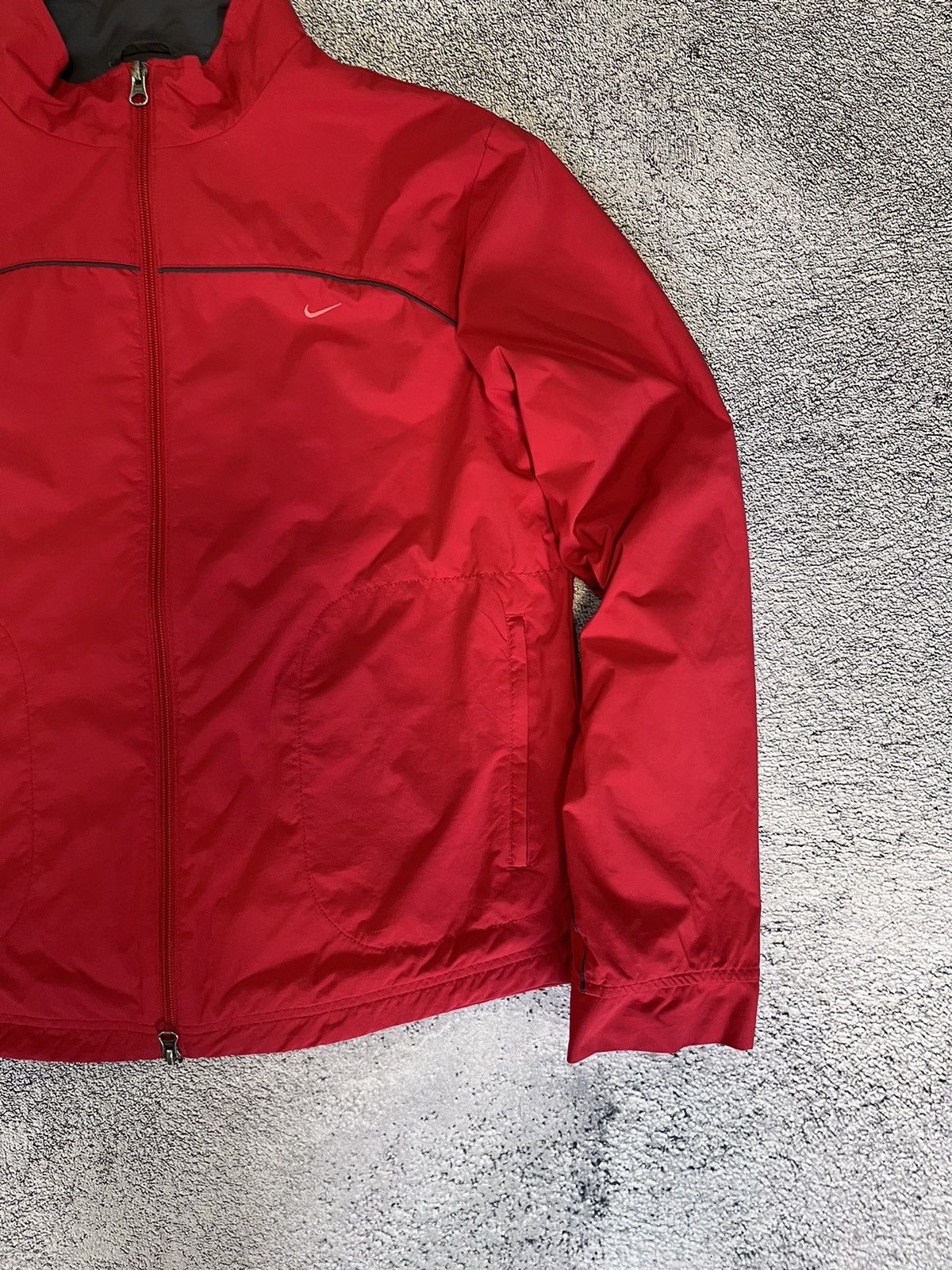 Nike Nike Women Jacket Track Hoodie Full Zip Vintage Nylon Logo Size L / US 10 / IT 46 - 6 Thumbnail