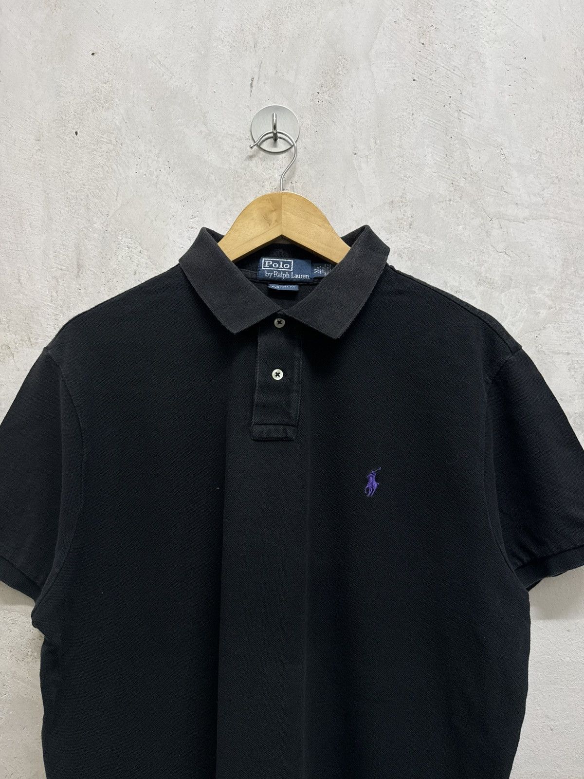 Polo Ralph Lauren Vintage Polo Ralph Lauren Small Pony Polo Shirt Size US XL / EU 56 / 4 - 2 Thumbnail