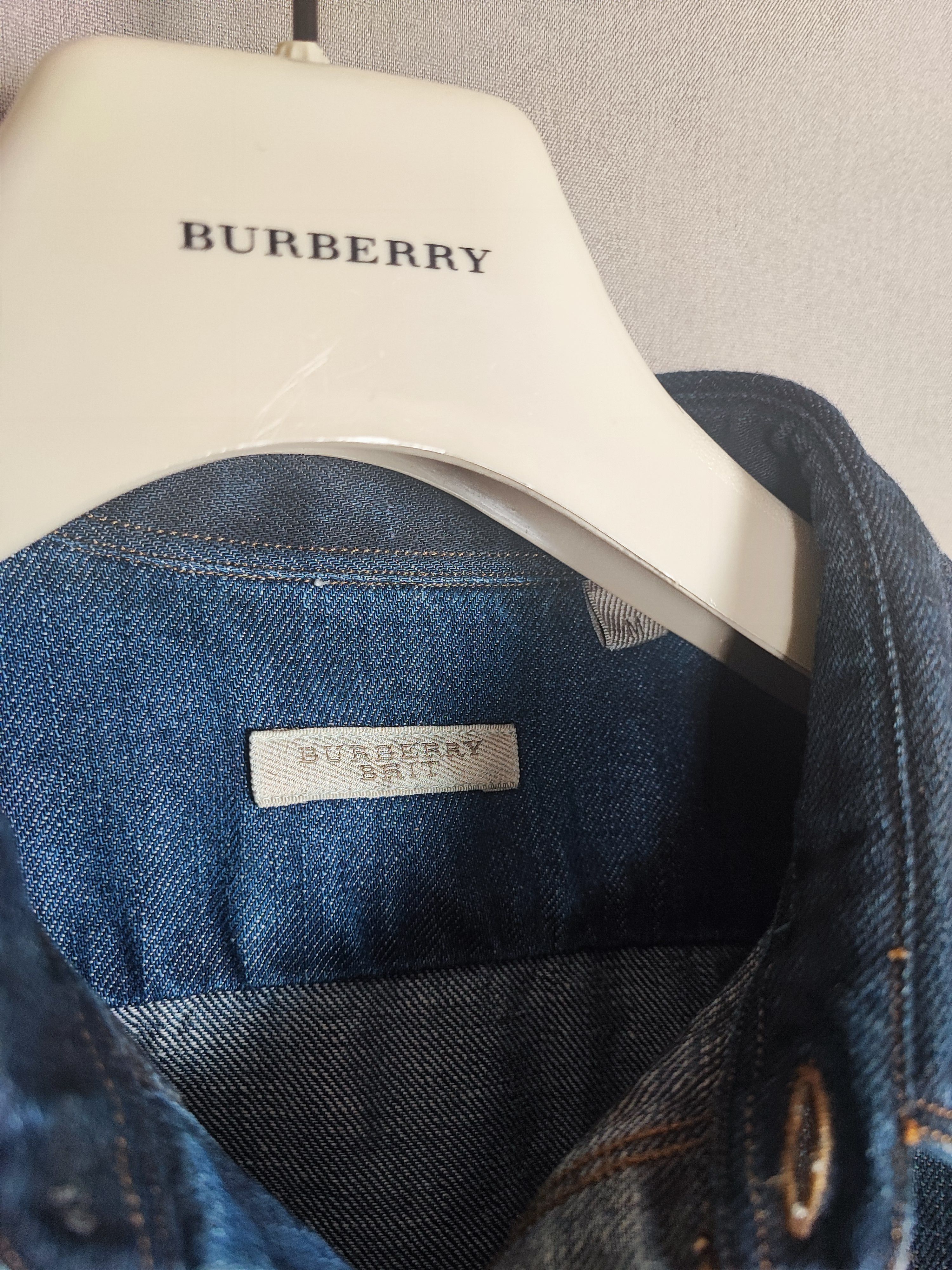 Burberry 🔥Rare Burberry Denim's shirt M🔥 Size US M / EU 48-50 / 2 - 3 Thumbnail