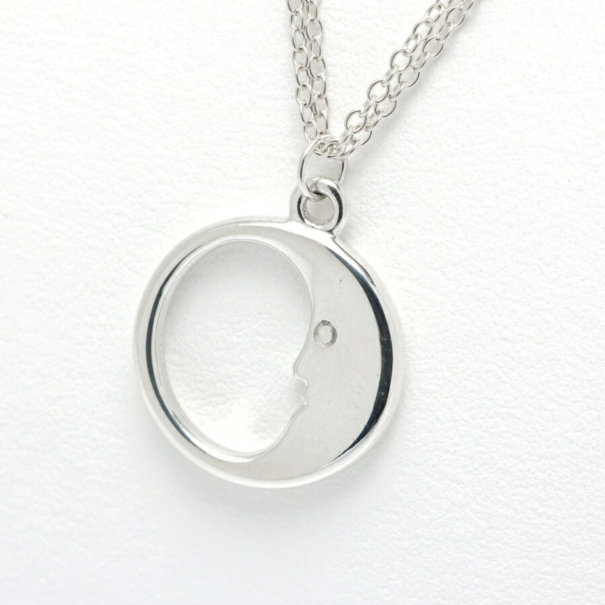 Tiffany & Co. Tiffany & Co. Man in the Moon Necklace, Sterling Silver (925), 41 cm Size ONE SIZE - 1 Thumbnail