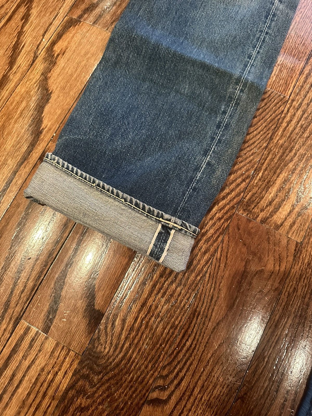 Vintage Vintage Selvedge Blue Jeans Size US 29 - 2 Thumbnail