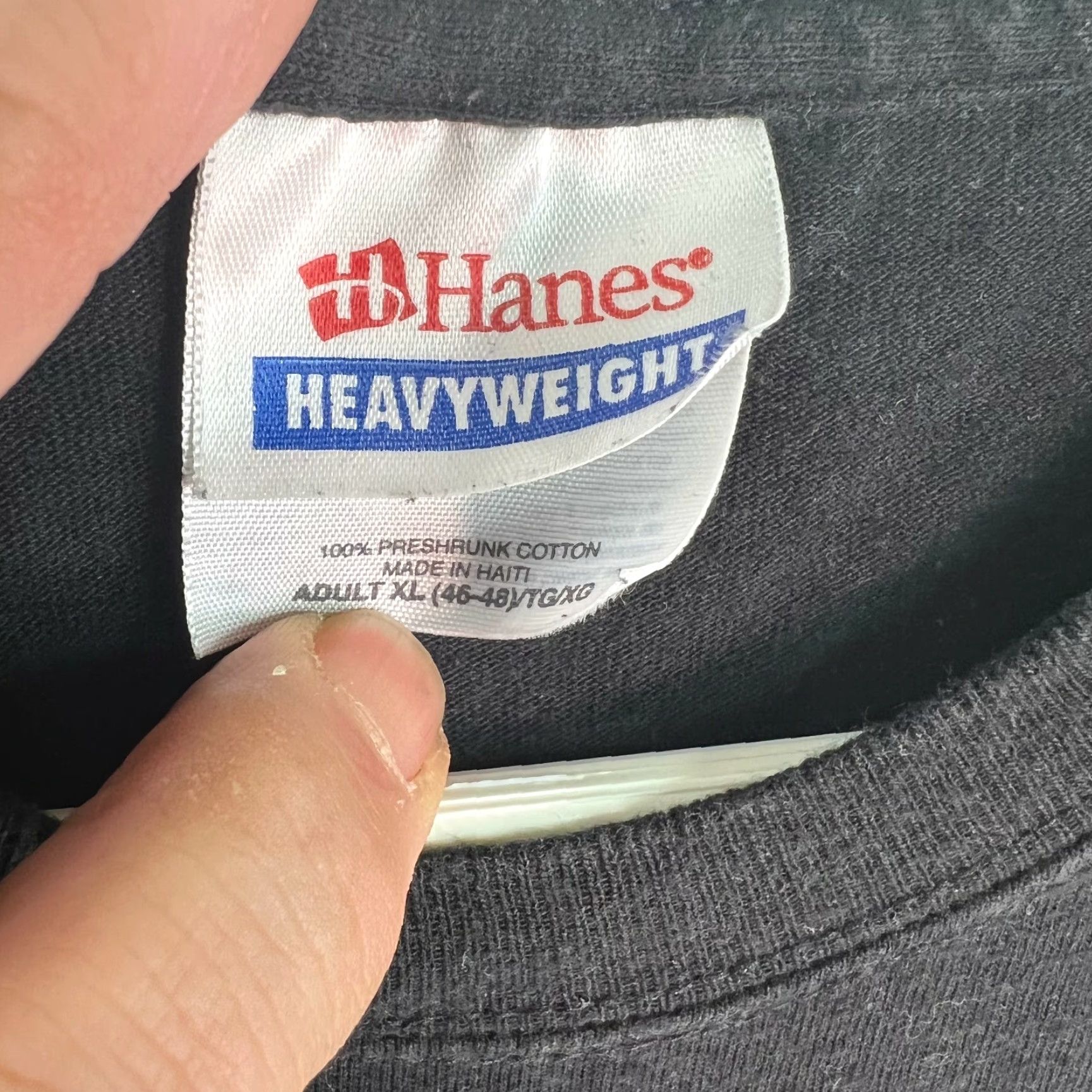 Hanes VINTAGE Hanes T Shirt North Woods 2007 26th Annual Men XL Graphic Black Crew Neck Short Sleeve USA Seller Mens Size US XL / EU 56 / 4 - 5 Thumbnail