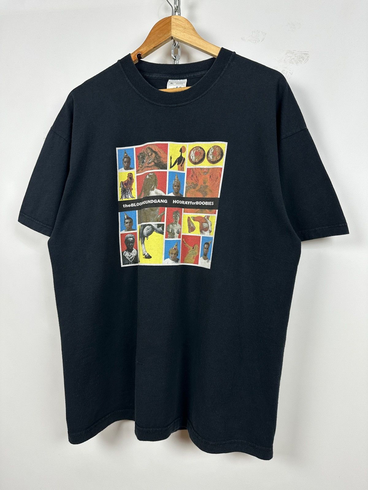 Band Tees 2000 Vintage The Bloodhound Gang Hooray For Boobies T-Shirt Size US XL / EU 56 / 4 - 3 Thumbnail
