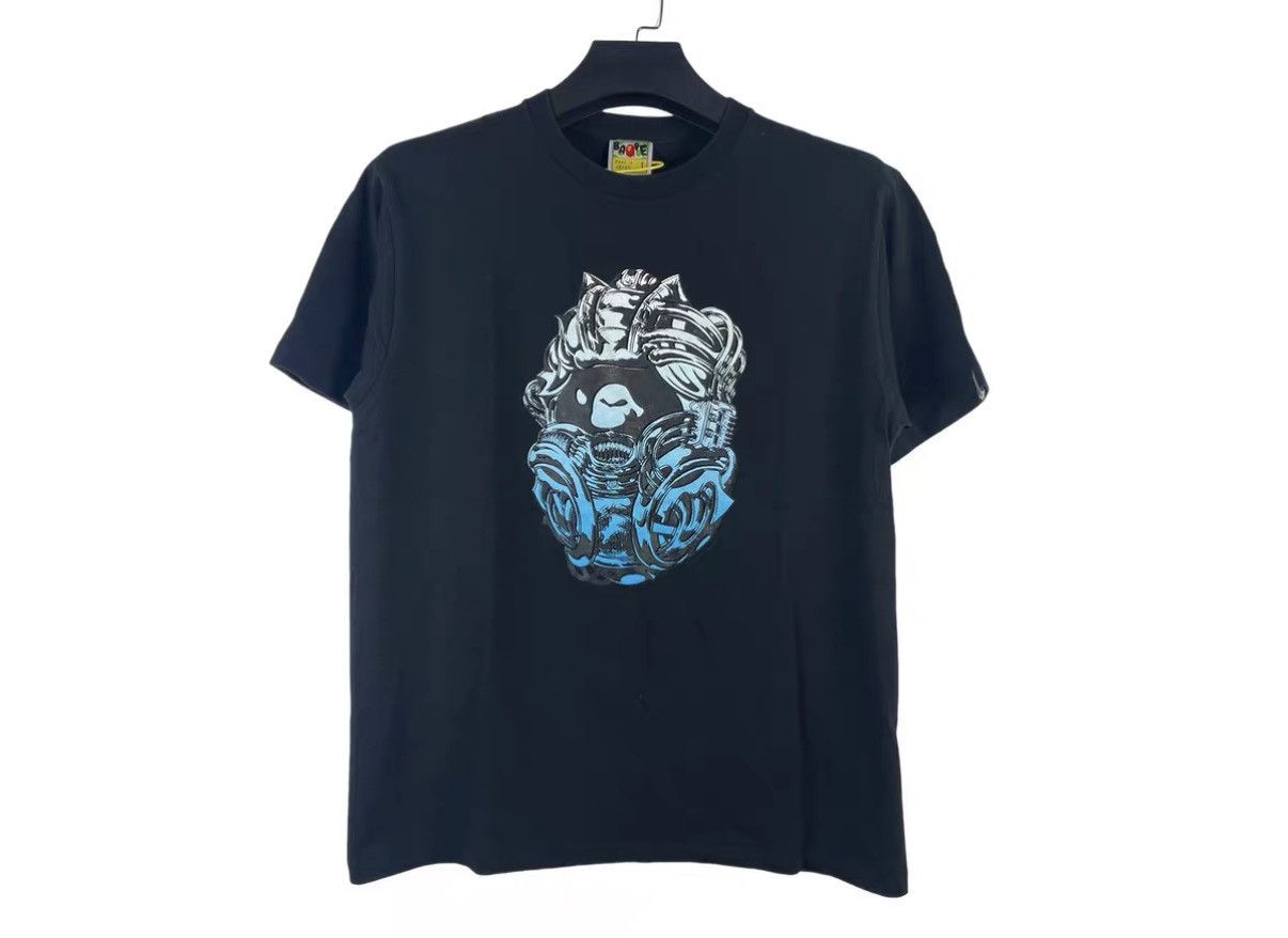 Bape Bape Head T-Shirt Gradient Ape Head Short Sleeve Tee J31 Size US L / EU 52-54 / 3 - 1 Thumbnail
