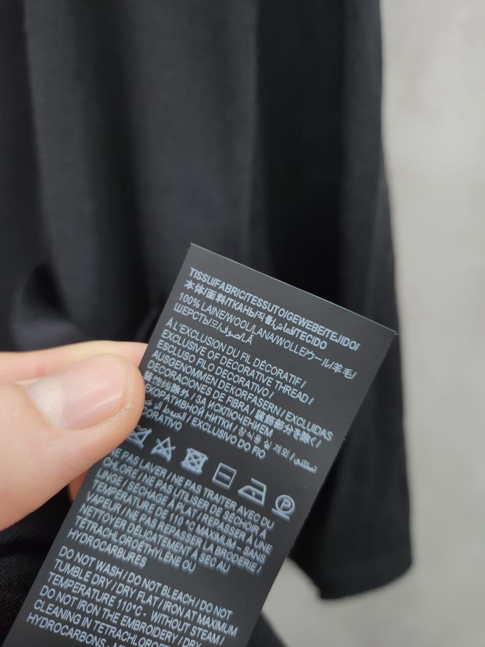 Saint Laurent Paris Saint Laurent Paris Black Italy Polo Shirt Size US L / EU 52-54 / 3 - 10 Thumbnail